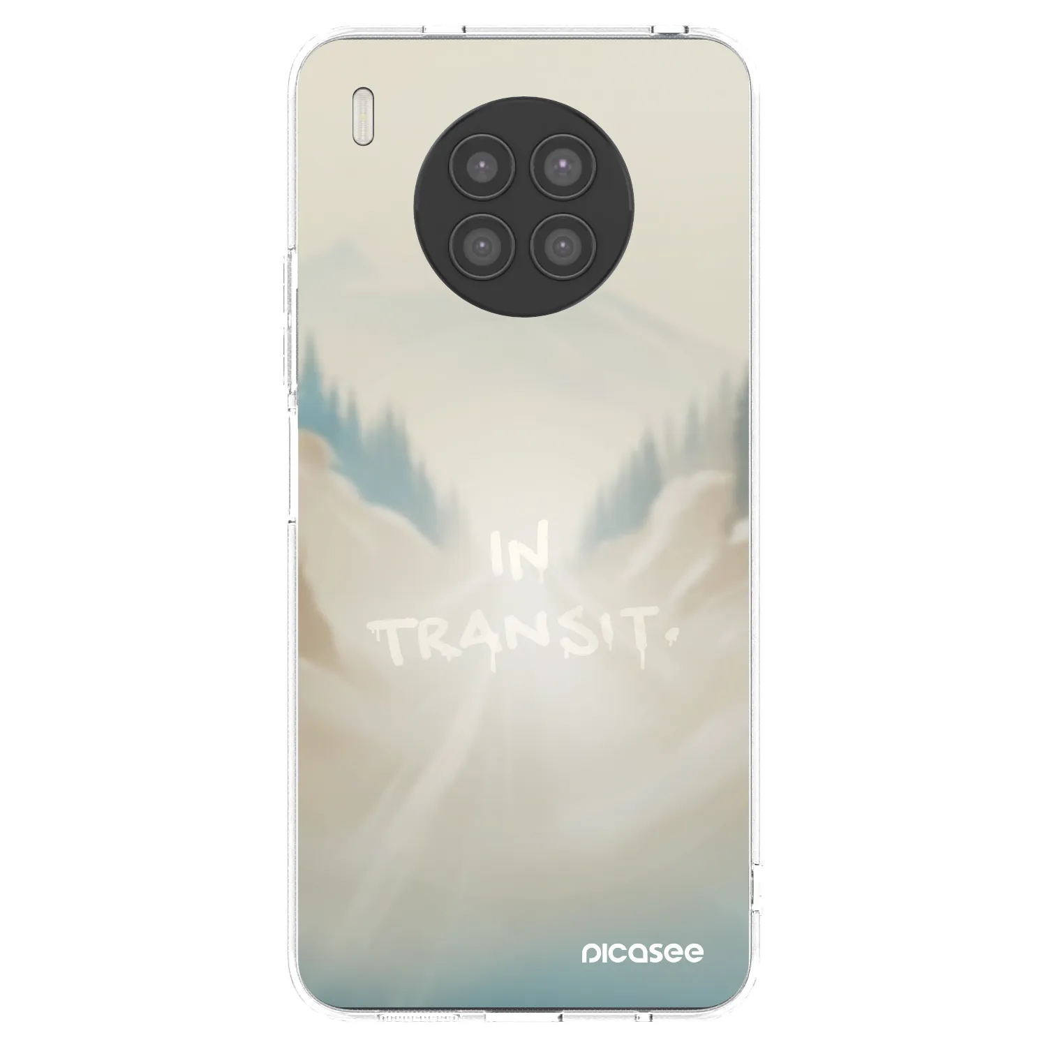 Picasee silikónový prehľadný obal pre Huawei Nova 8i - IN TRANSIT
