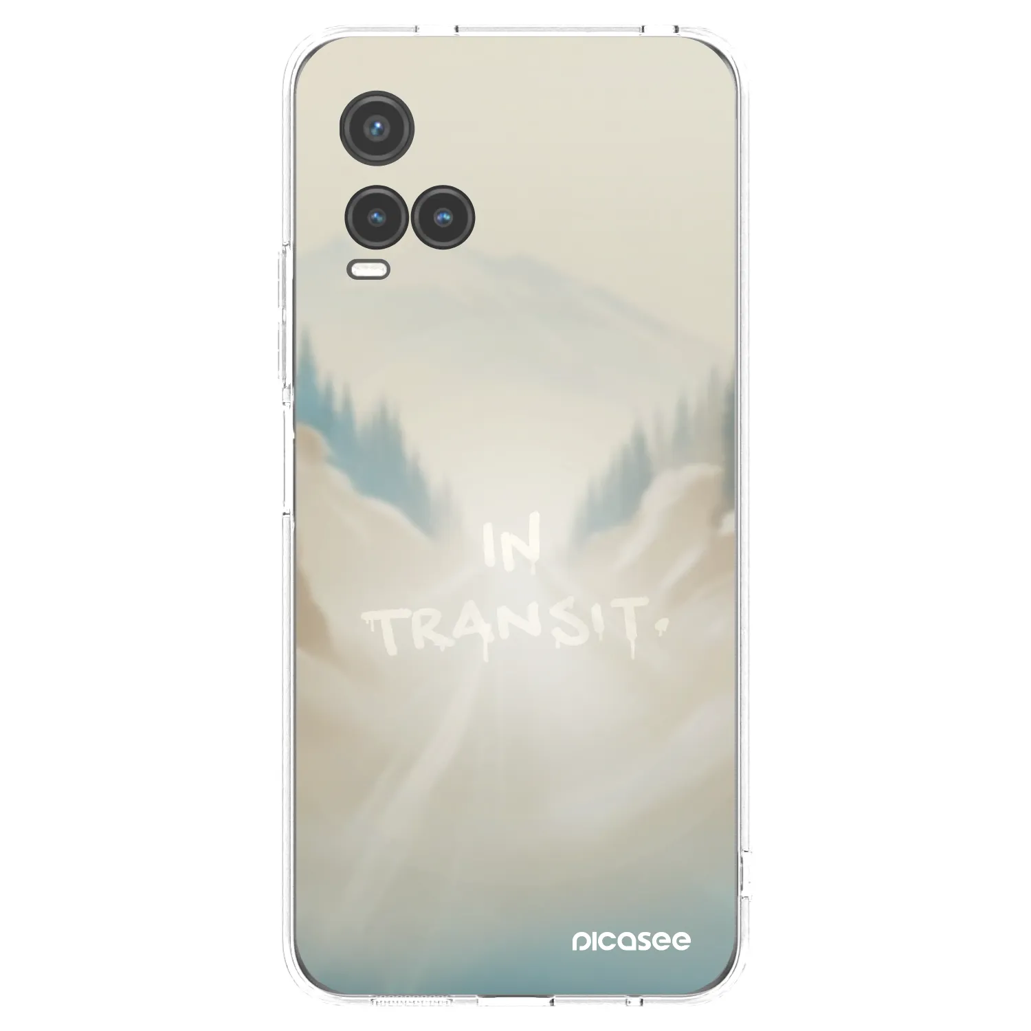 Picasee silikónový prehľadný obal pre Vivo Y33s - IN TRANSIT