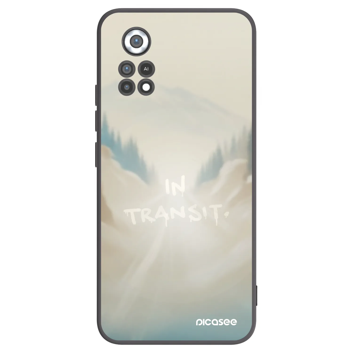 Picasee silikónový čierny obal pre Xiaomi Poco X4 Pro 5G - IN TRANSIT
