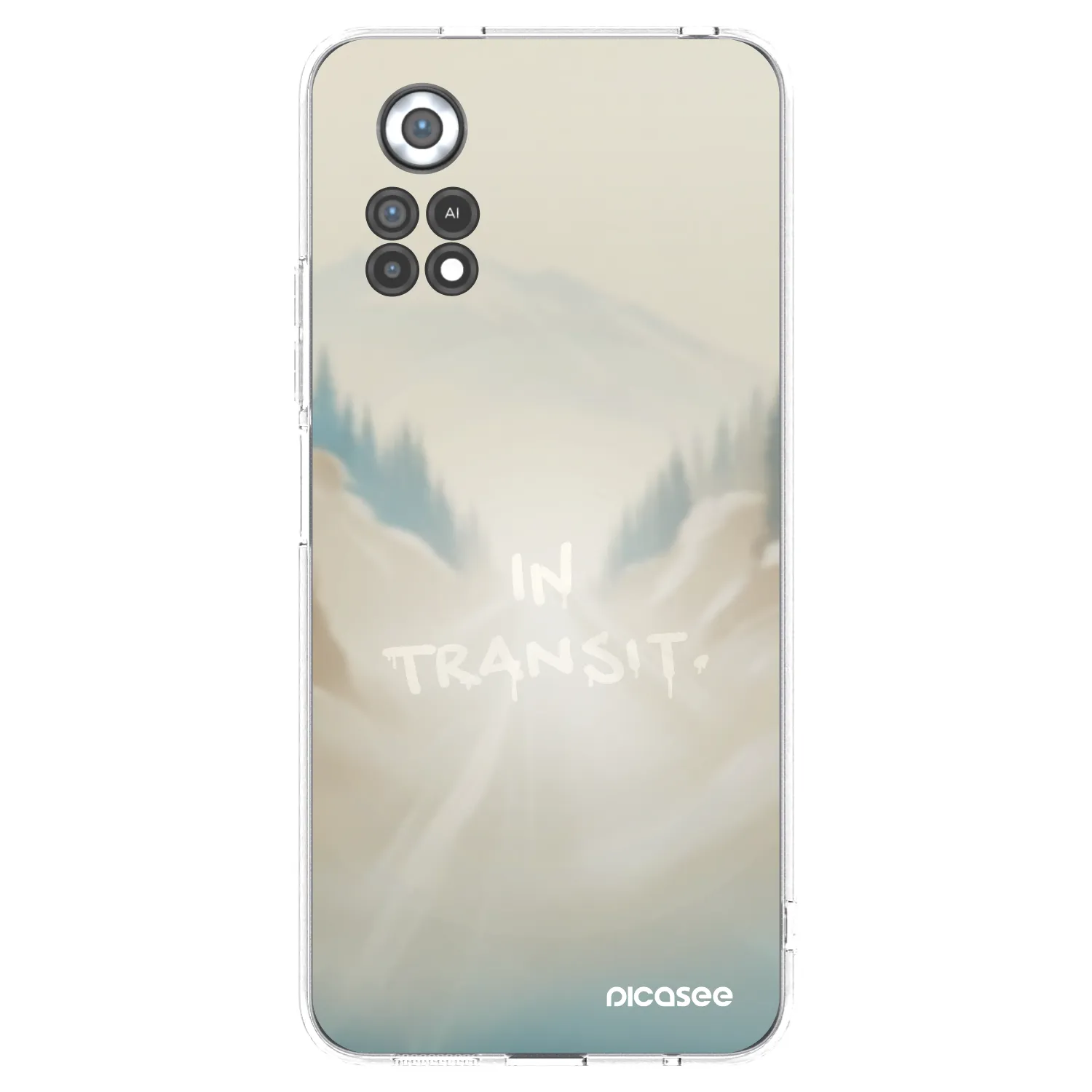 Picasee silikónový prehľadný obal pre Xiaomi Poco X4 Pro 5G - IN TRANSIT