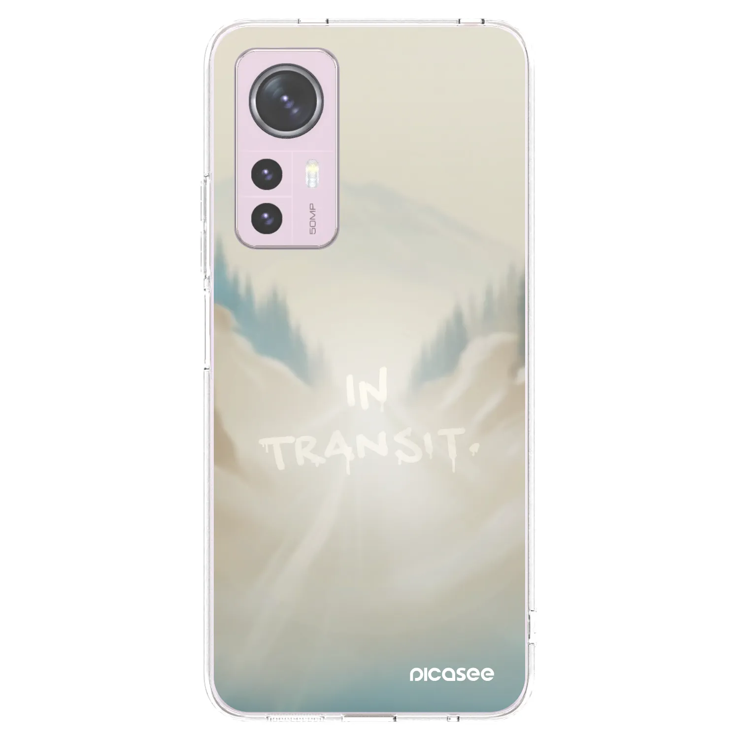 Picasee silikónový prehľadný obal pre Xiaomi 12 - IN TRANSIT