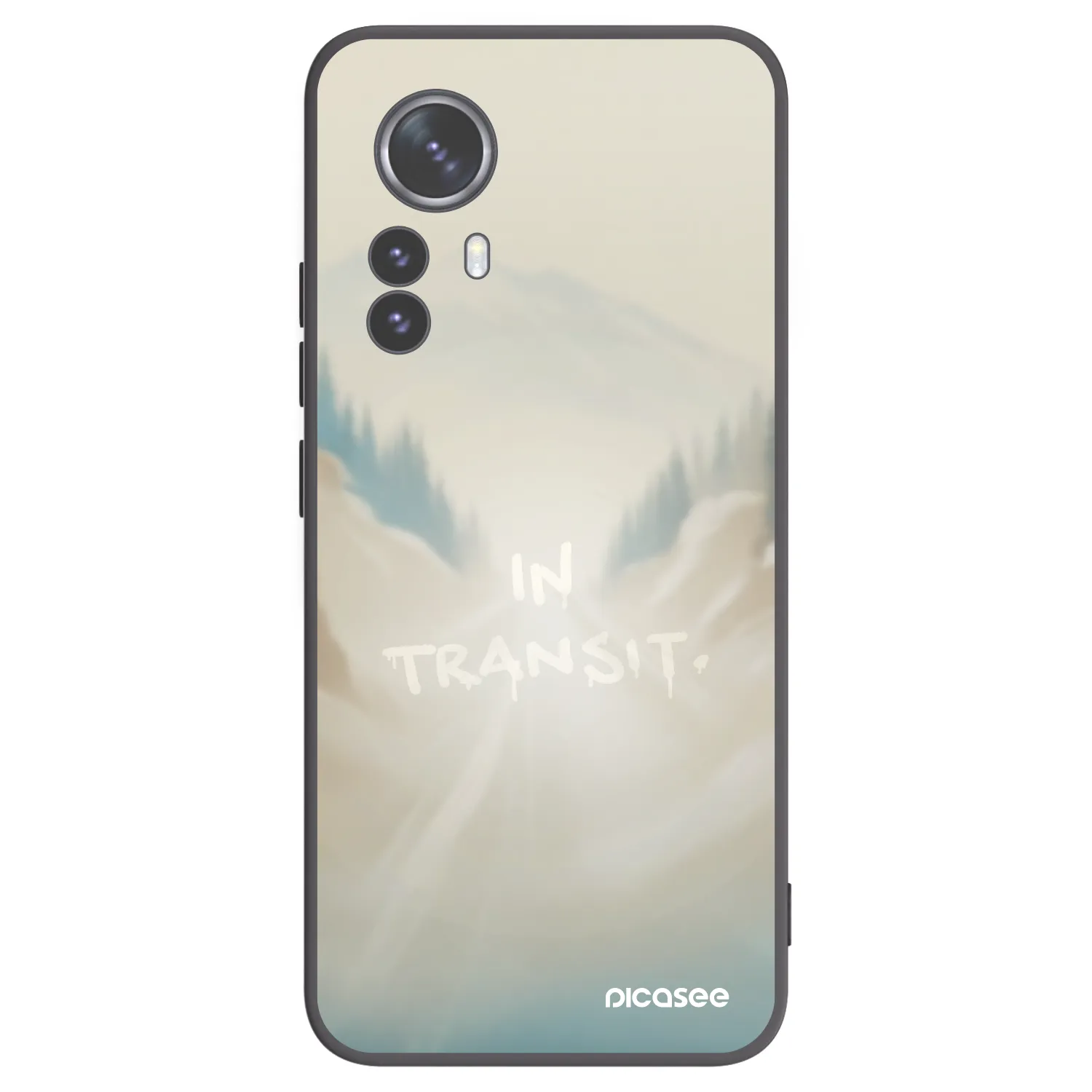 Picasee silikónový čierny obal pre Xiaomi 12 Pro - IN TRANSIT