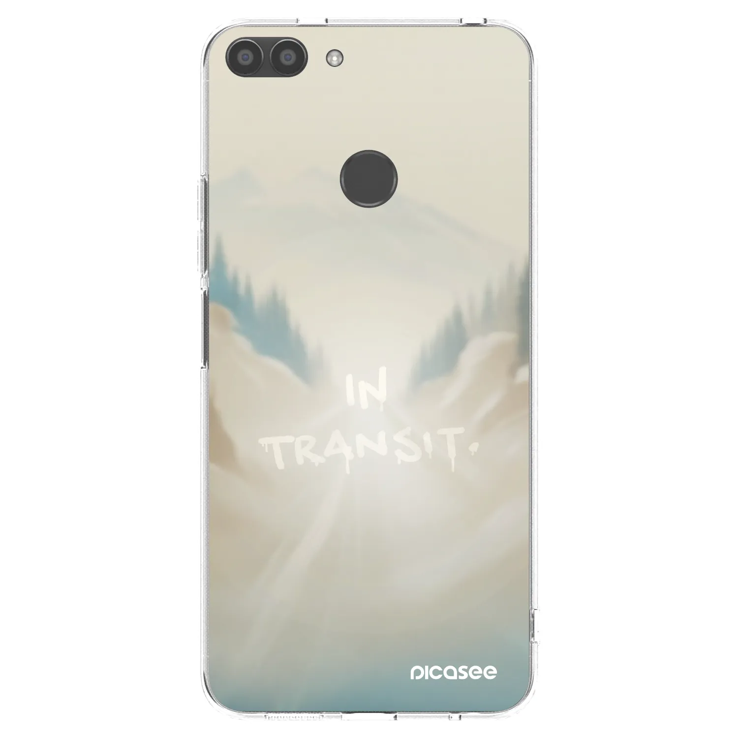 Picasee silikónový prehľadný obal pre Huawei P Smart - IN TRANSIT