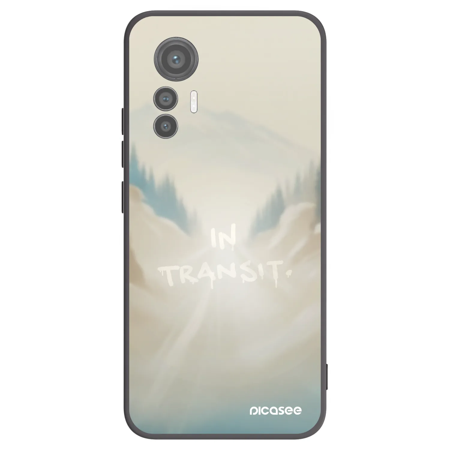 Picasee silikónový čierny obal pre Xiaomi 12 Lite - IN TRANSIT
