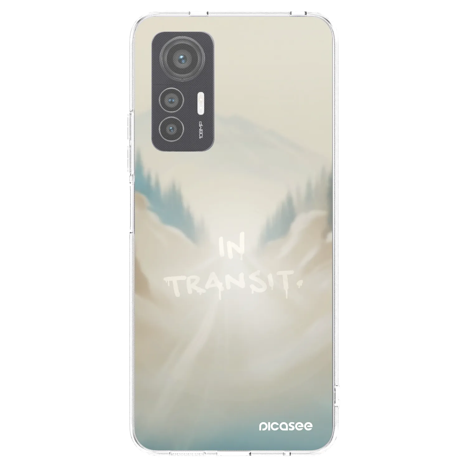 Picasee silikónový prehľadný obal pre Xiaomi 12 Lite - IN TRANSIT
