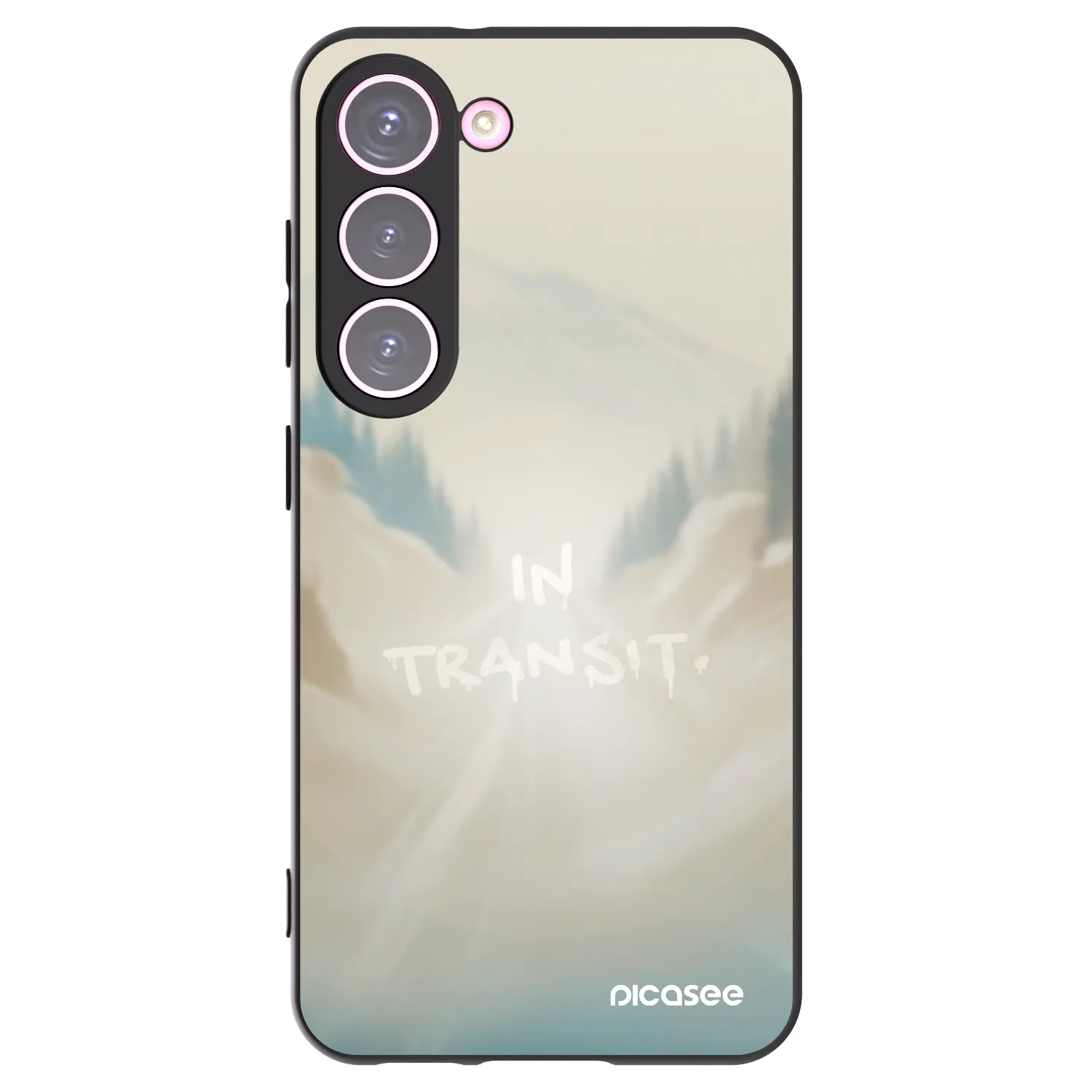 Silikónový čierny obal pre Samsung Galaxy S23 5G - IN TRANSIT