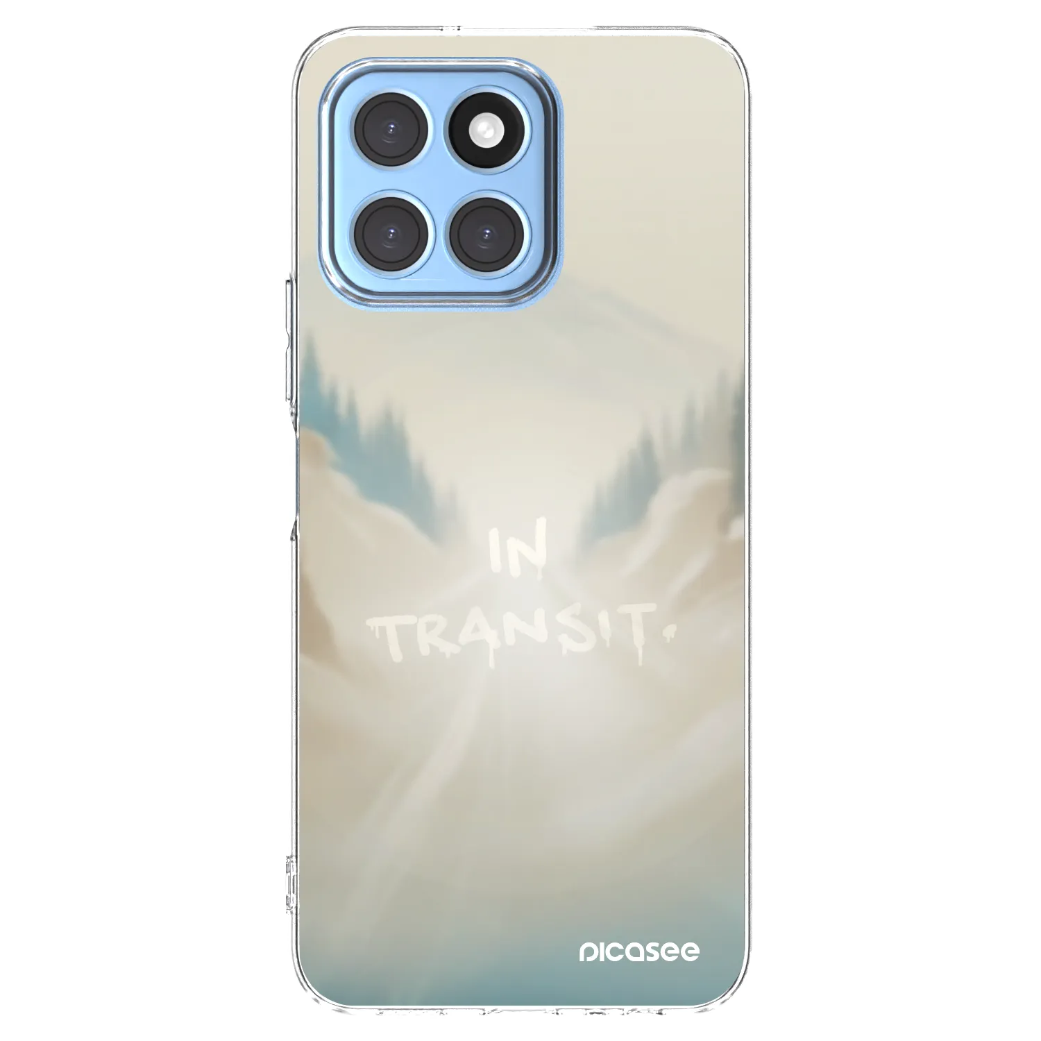 Picasee silikónový prehľadný obal pre Honor X6 - IN TRANSIT