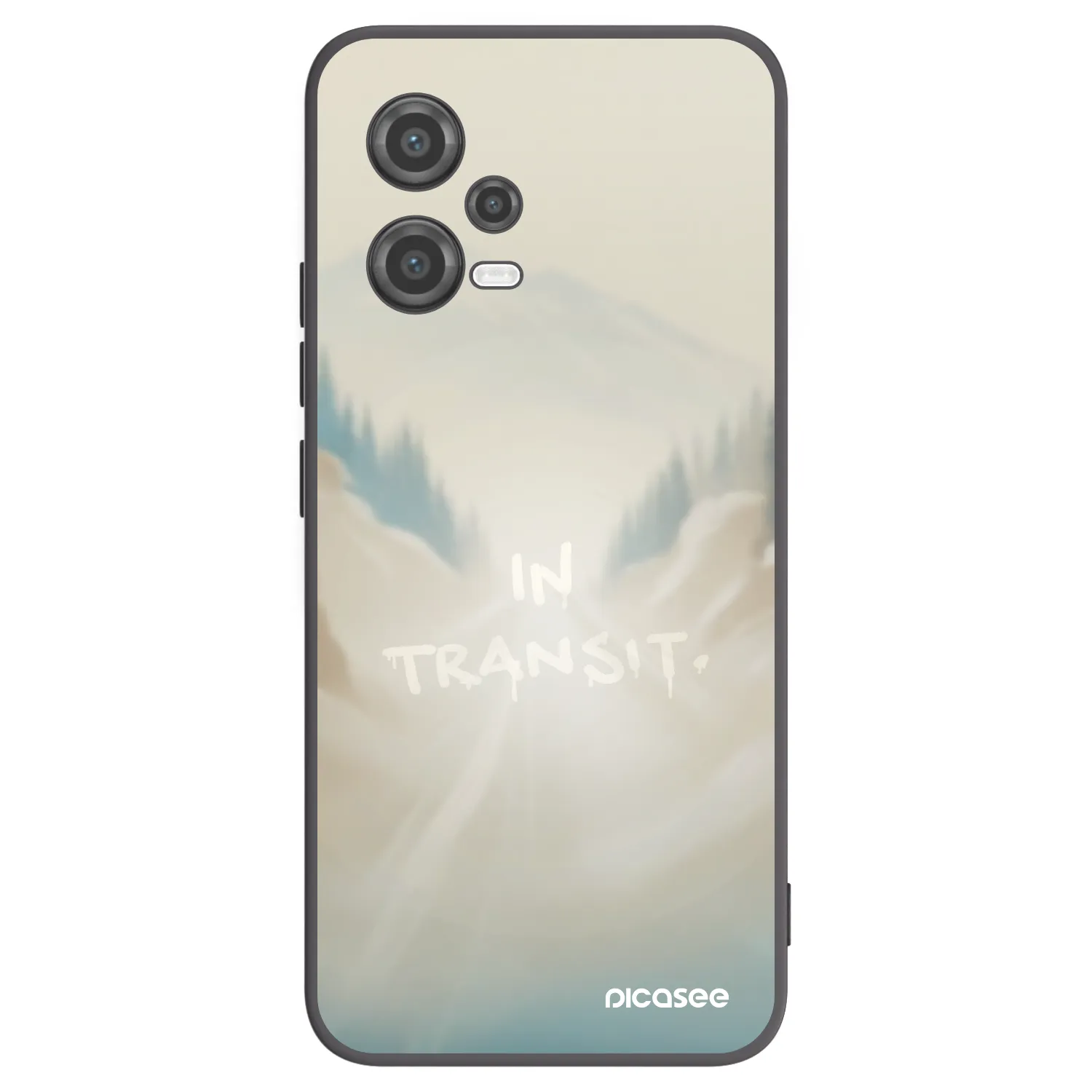 Picasee silikónový čierny obal pre Xiaomi Poco X5 - IN TRANSIT