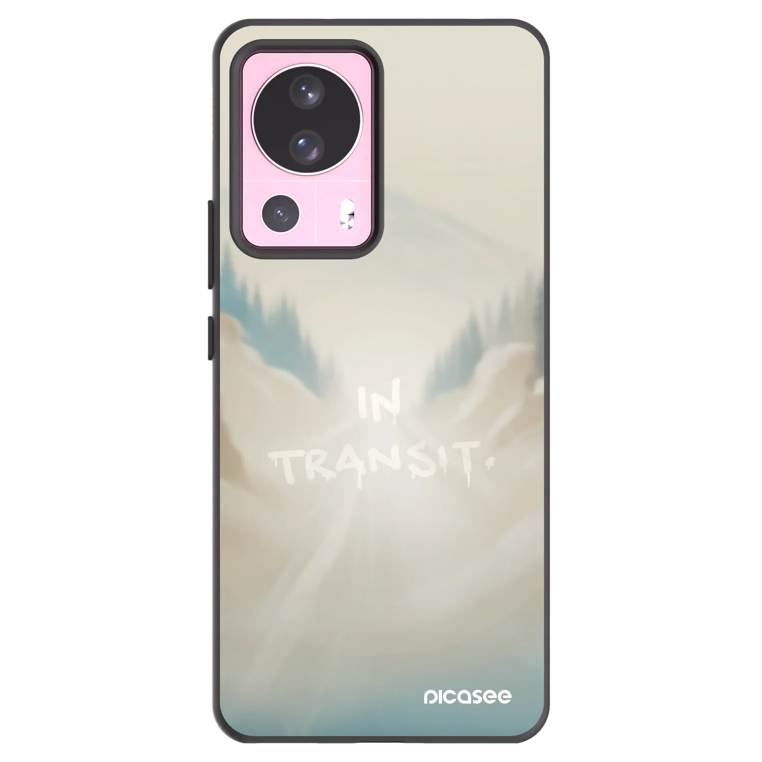 Picasee silikónový čierny obal pre Xiaomi 13 Lite - IN TRANSIT