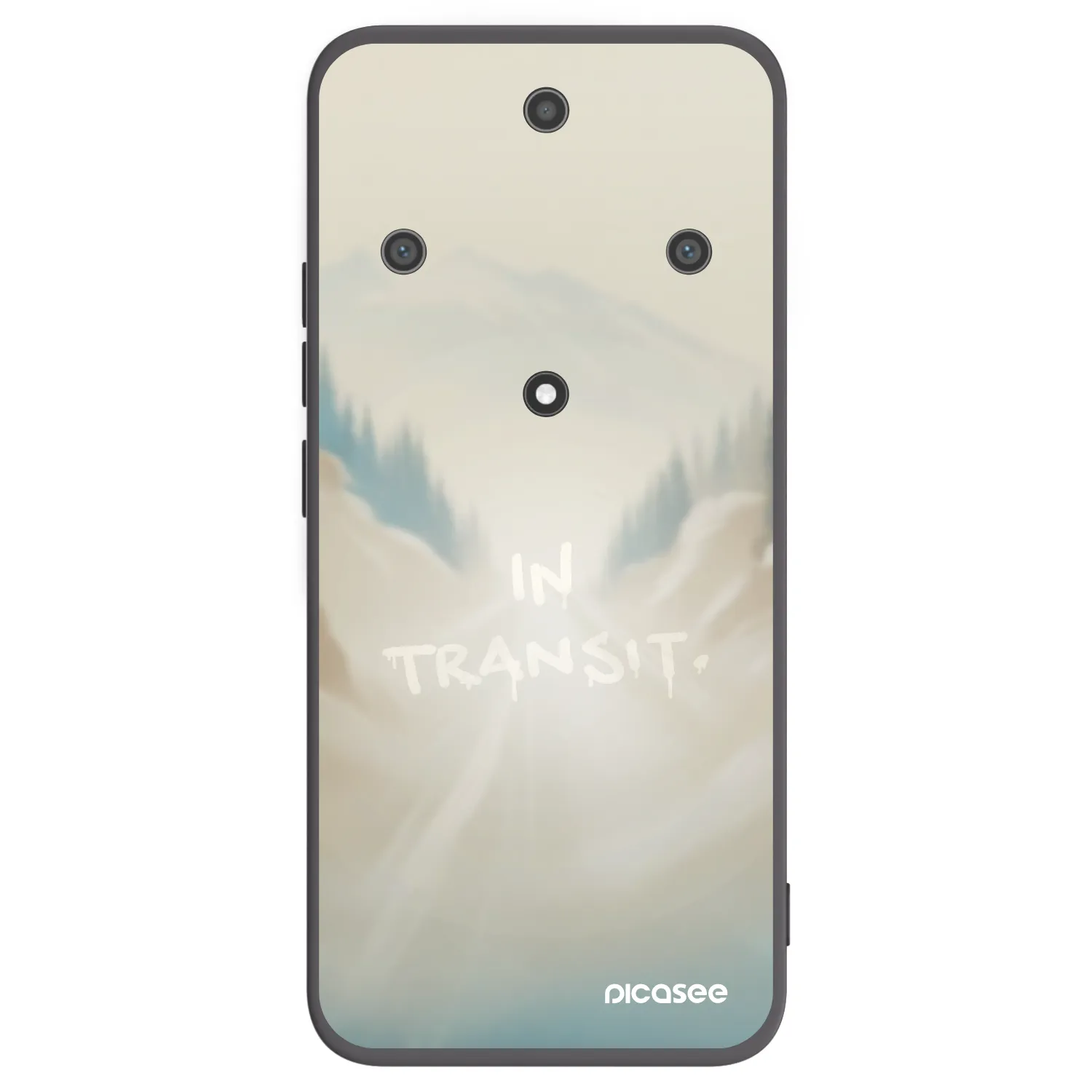 Picasee silikónový čierny obal pre Honor Magic5 Lite 5G - IN TRANSIT
