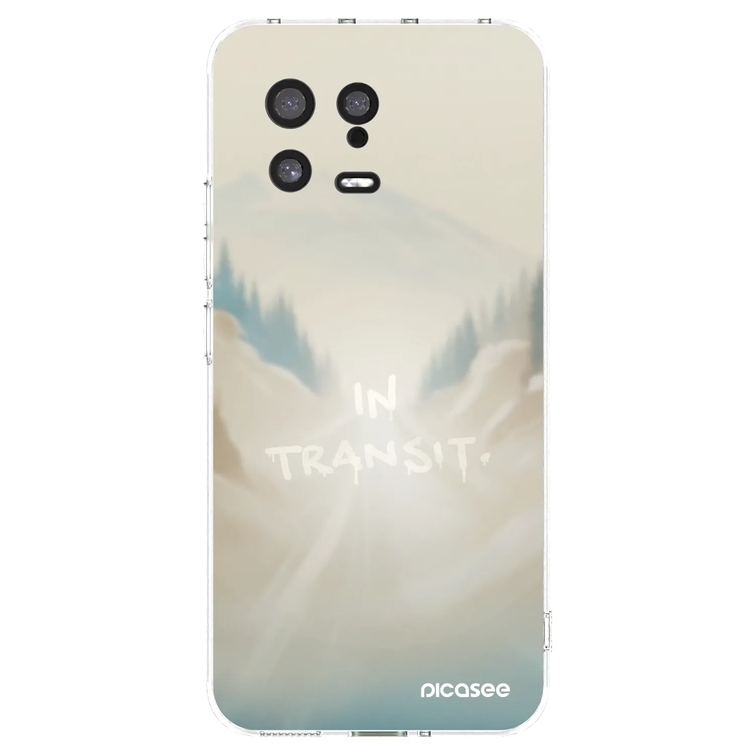 Silikónový prehľadný obal pre Xiaomi 13 - IN TRANSIT