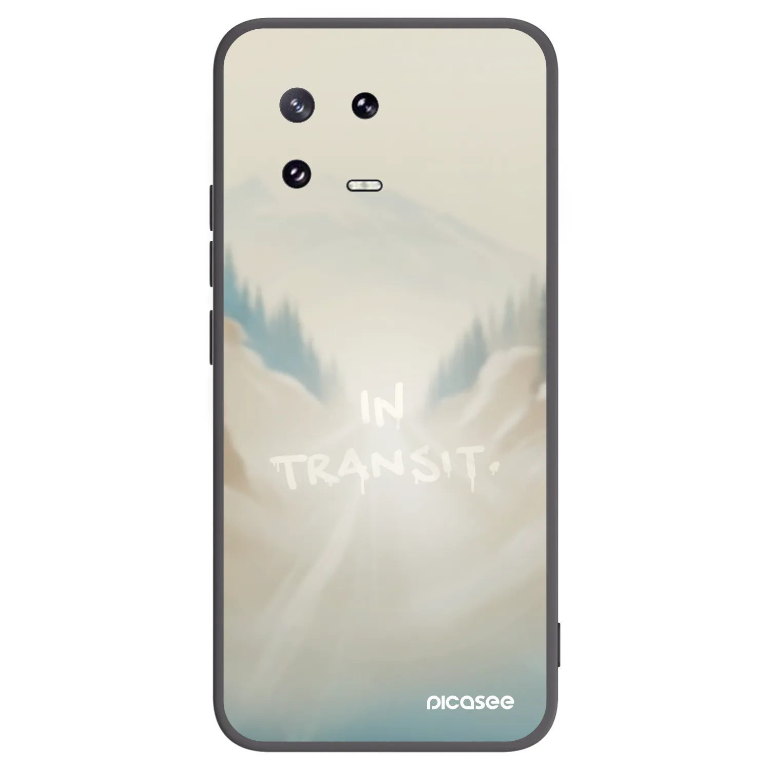 Picasee silikónový čierny obal pre Xiaomi 13 Pro - IN TRANSIT