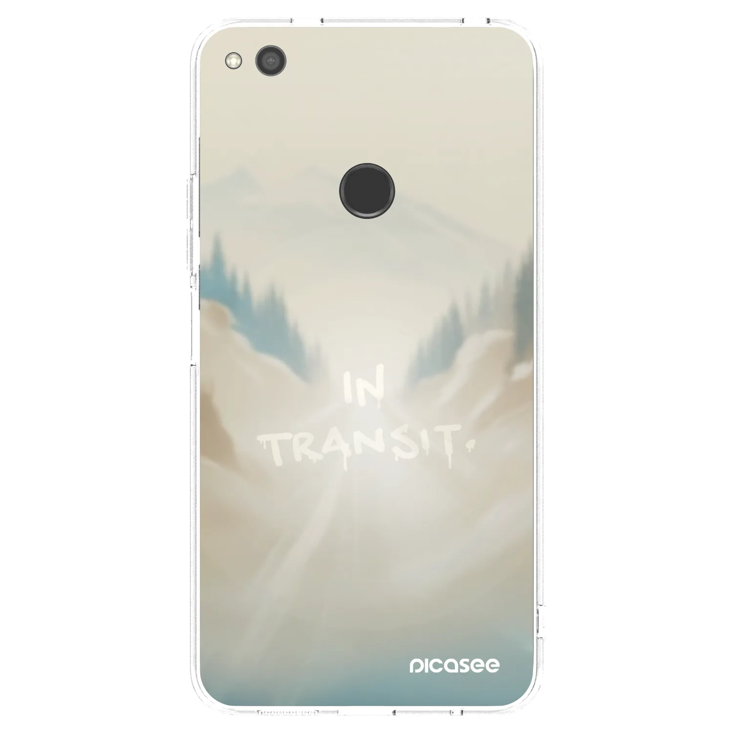 Picasee silikónový prehľadný obal pre Huawei P9 Lite 2017 - IN TRANSIT