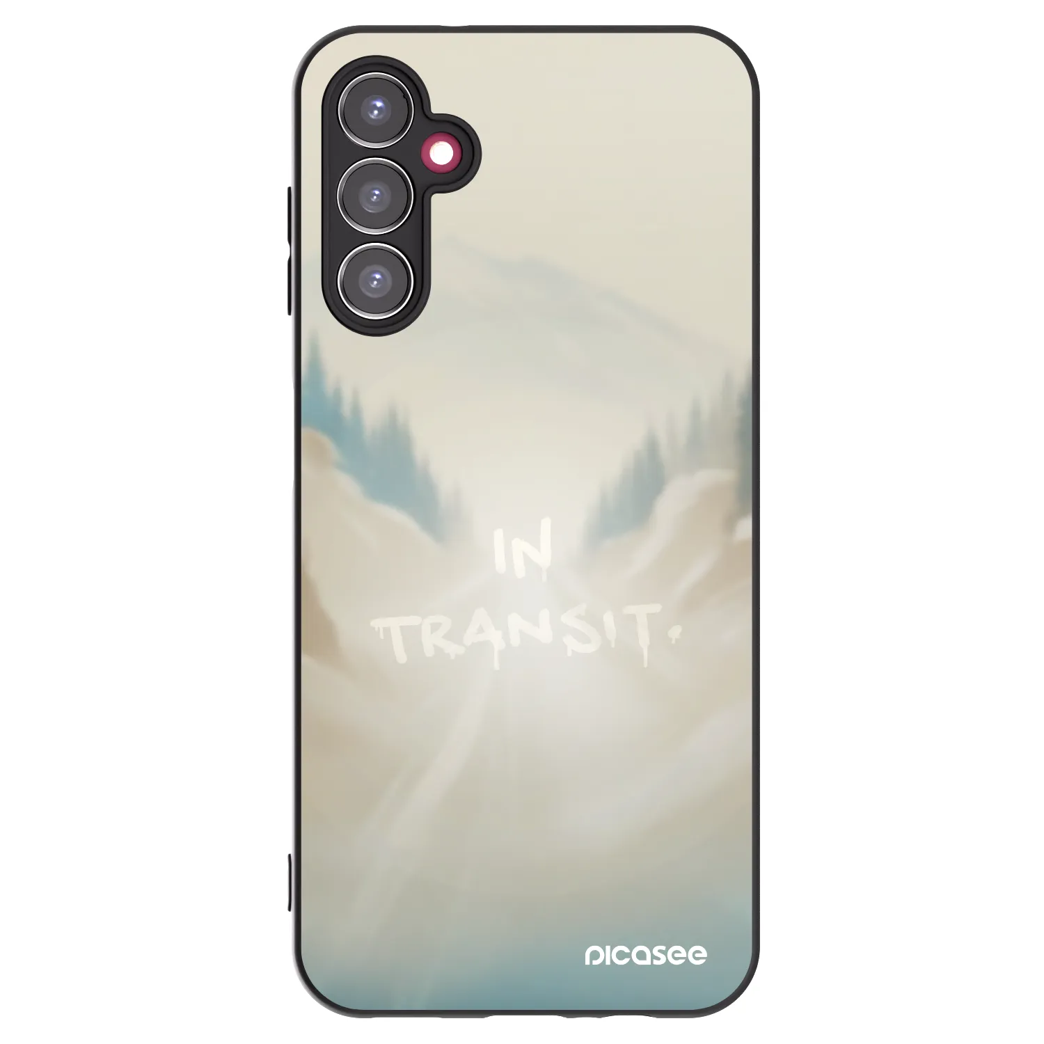 Picasee silikónový čierny obal pre Samsung Galaxy A14 5G A146P - IN TRANSIT