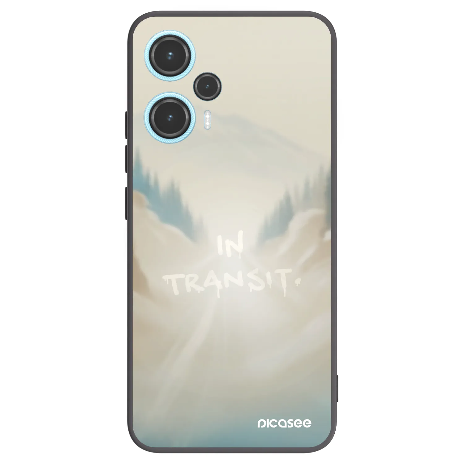 Picasee silikónový čierny obal pre Xiaomi Poco F5 - IN TRANSIT