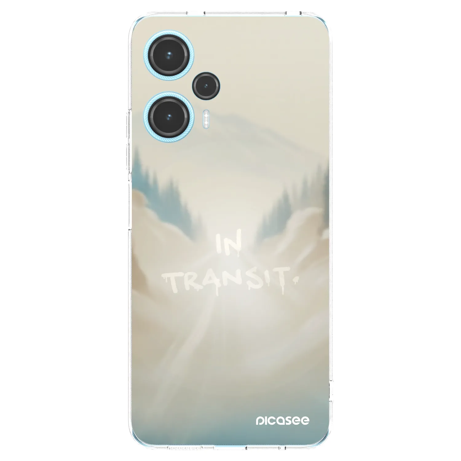 Picasee silikónový prehľadný obal pre Xiaomi Poco F5 - IN TRANSIT
