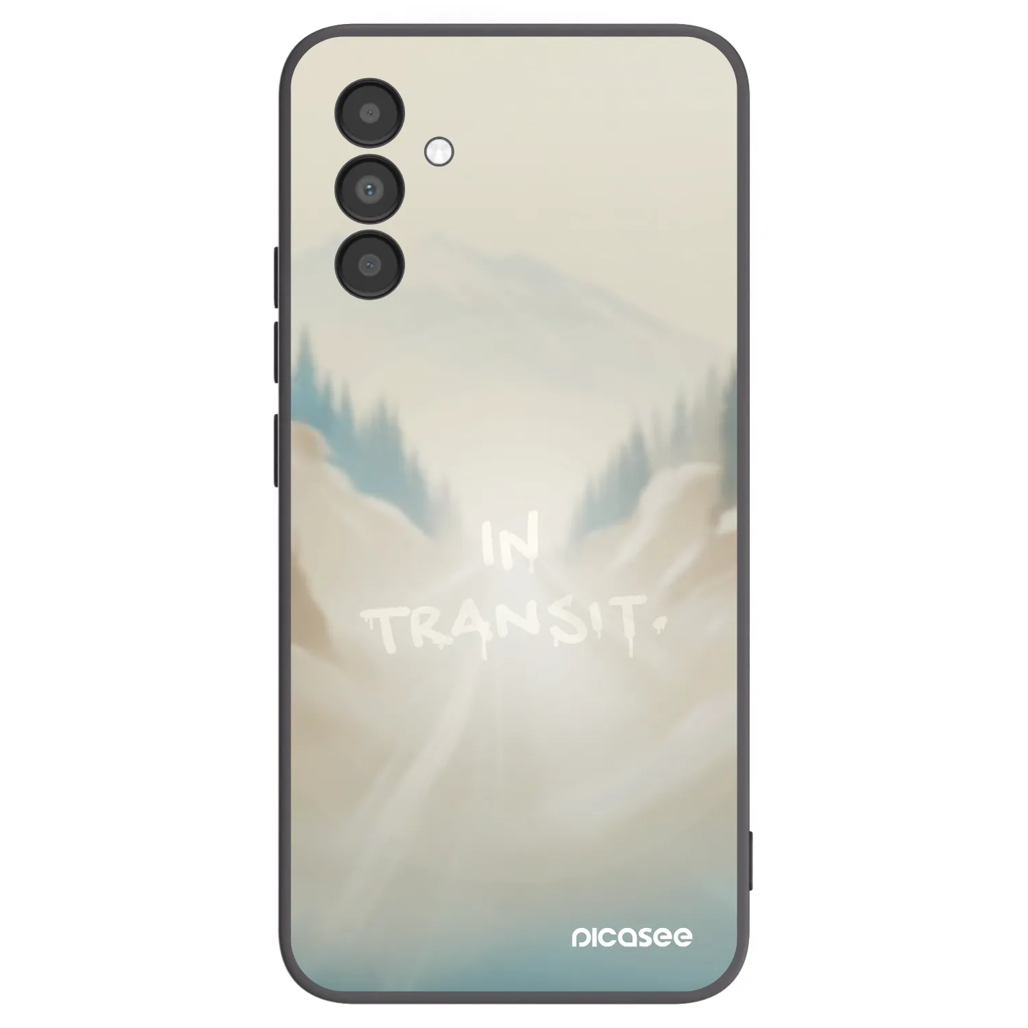 Picasee silikónový čierny obal pre Samsung Galaxy A04s A047F - IN TRANSIT