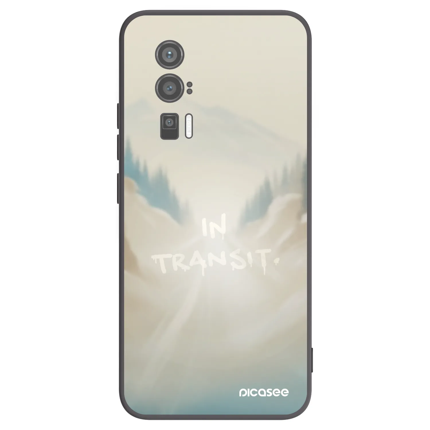 Picasee silikónový čierny obal pre Xiaomi Poco F5 Pro 5G - IN TRANSIT