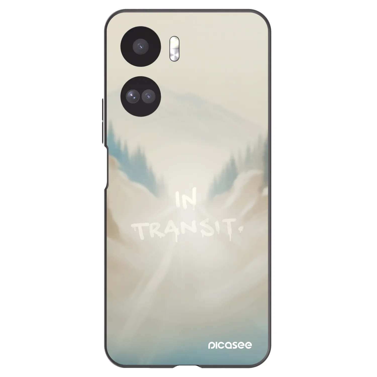 Picasee silikónový čierny obal pre Honor 90 Lite 5G - IN TRANSIT