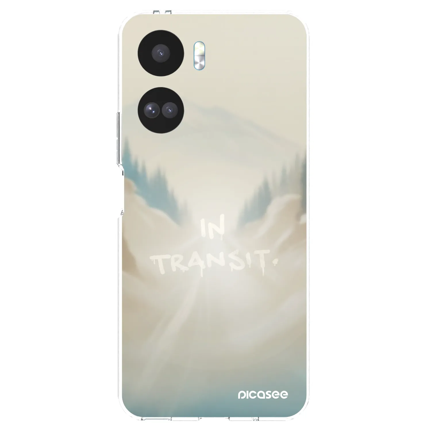 Picasee silikónový prehľadný obal pre Honor 90 Lite 5G - IN TRANSIT