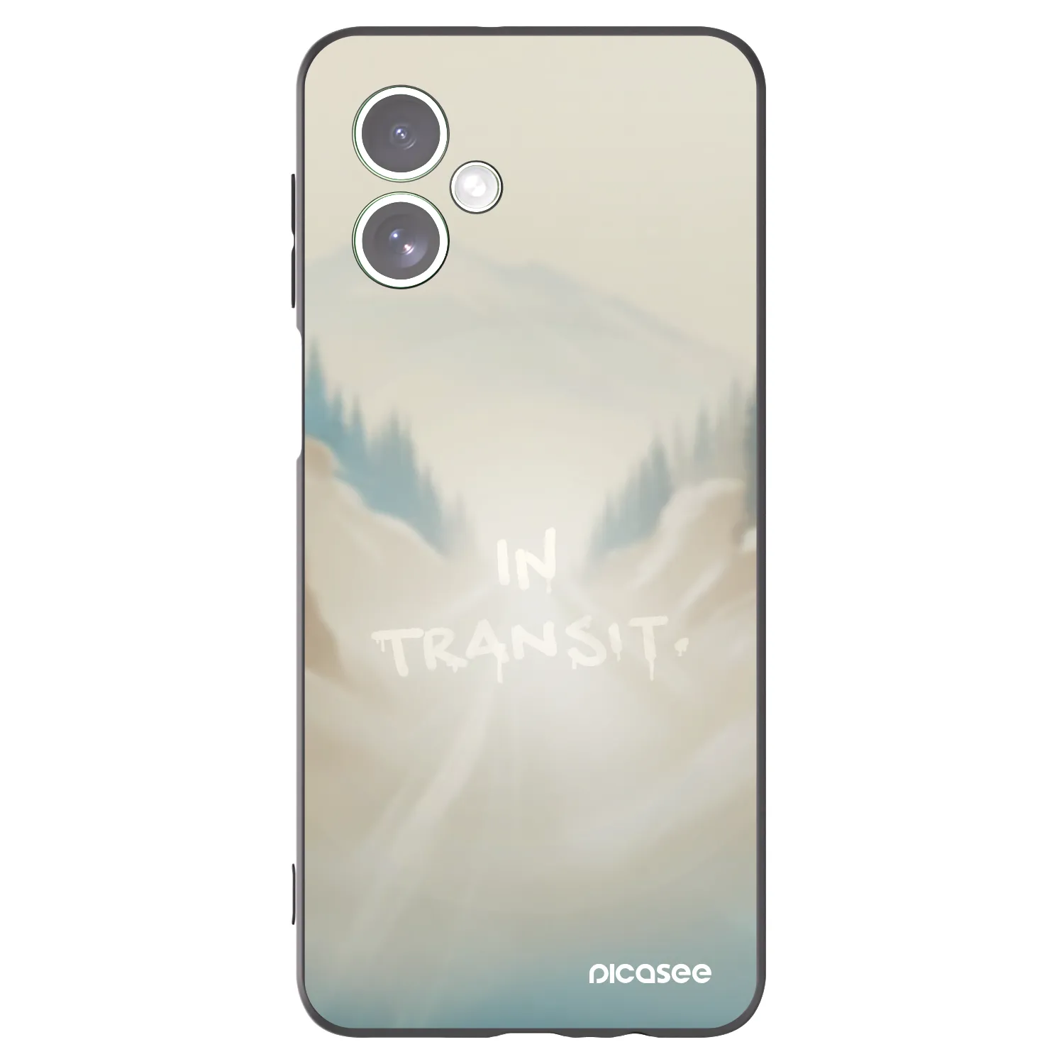 Silikónový čierny obal pre Motorola Moto G54 5G - IN TRANSIT