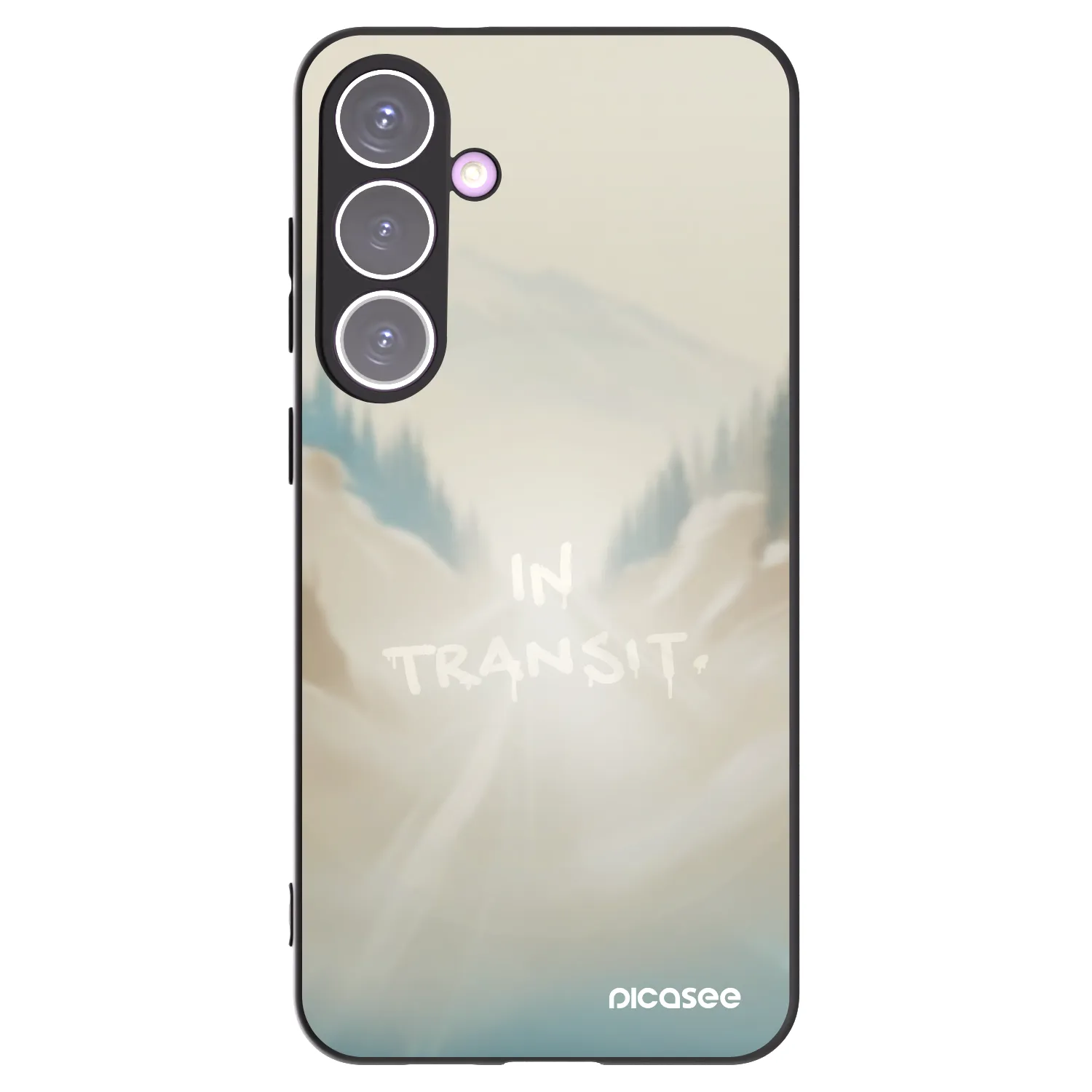 Picasee silikónový čierny obal pre Samsung Galaxy S24+ S926B 5G - IN TRANSIT