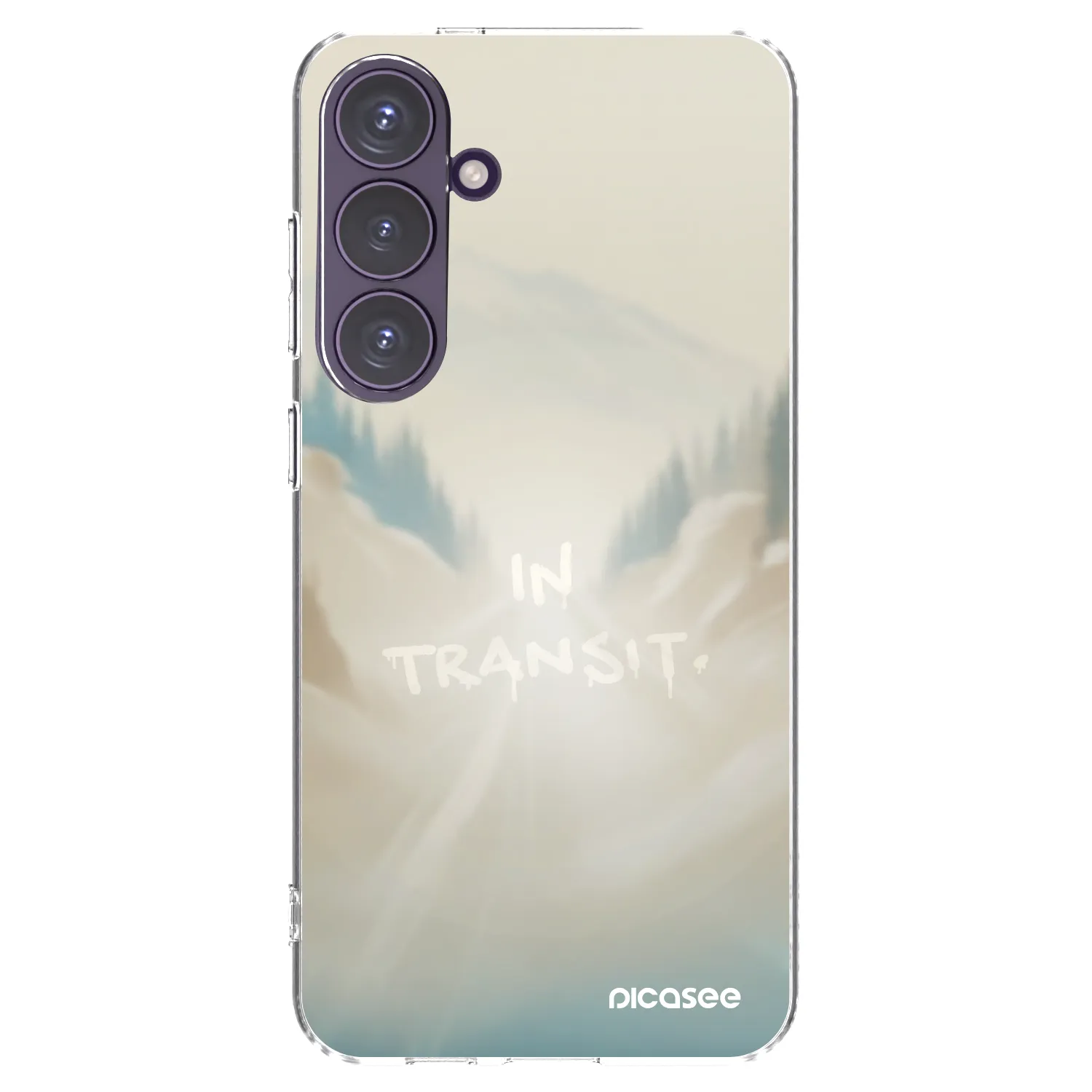 Picasee silikónový prehľadný obal pre Samsung Galaxy S24+ S926B 5G - IN TRANSIT