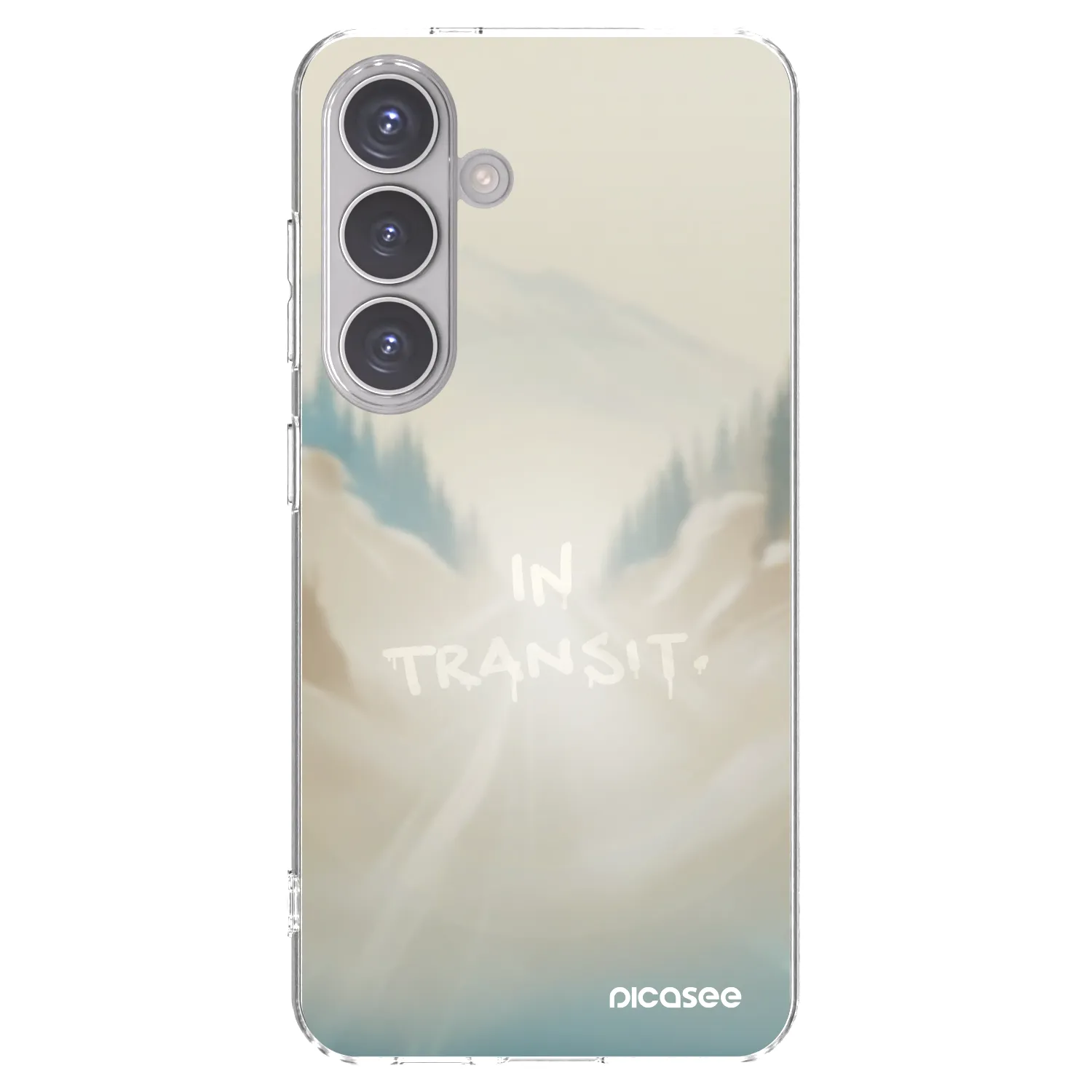 Picasee silikónový prehľadný obal pre Samsung Galaxy S24 S921B 5G - IN TRANSIT