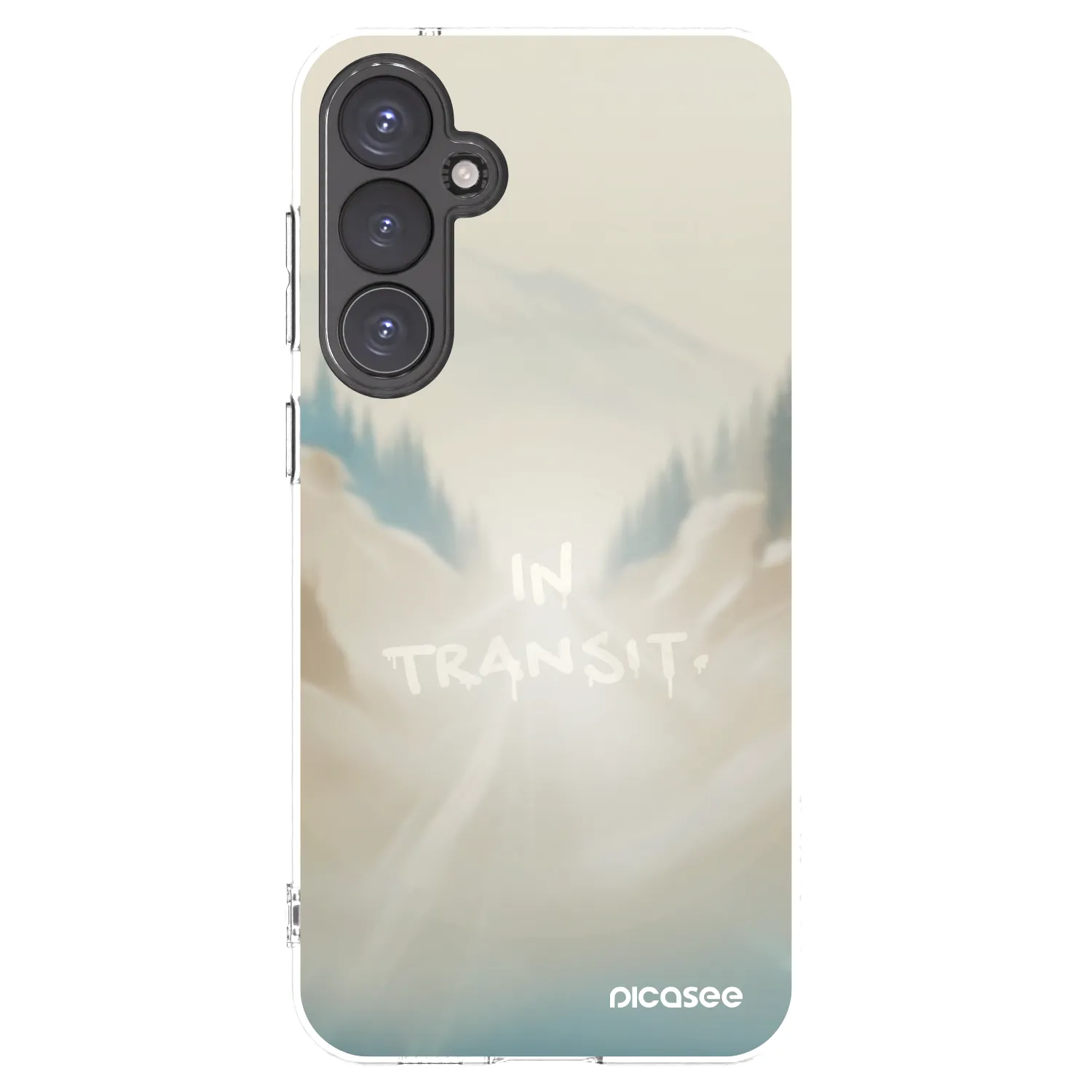 Picasee silikónový prehľadný obal pre Samsung Galaxy S23 FE S711B - IN TRANSIT