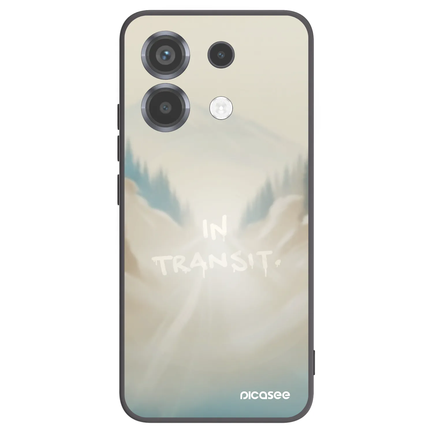 Picasee silikónový čierny obal pre Xiaomi Poco X6 - IN TRANSIT