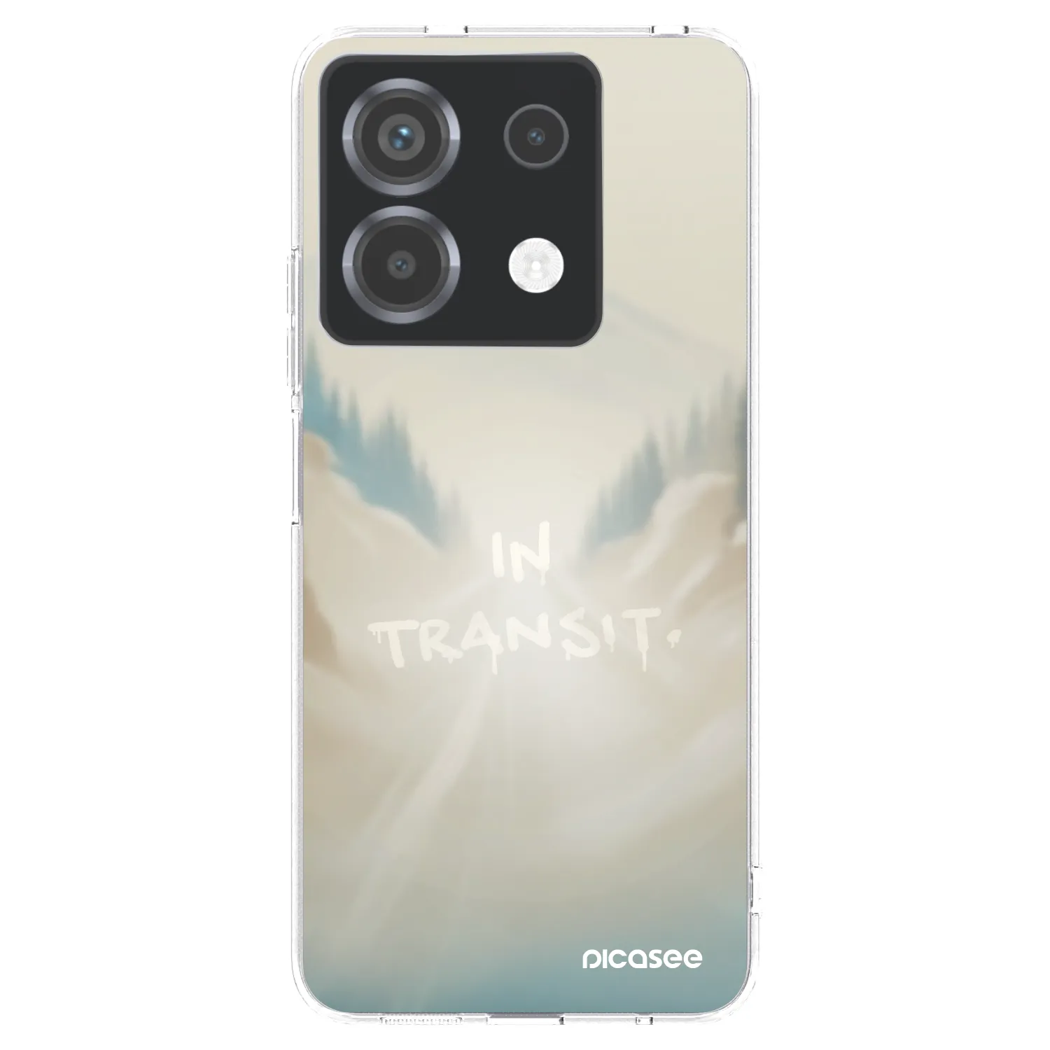 Picasee silikónový prehľadný obal pre Xiaomi Poco X6 - IN TRANSIT