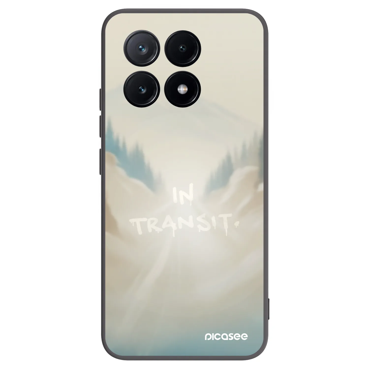 Picasee silikónový čierny obal pre Xiaomi Poco X6 Pro - IN TRANSIT