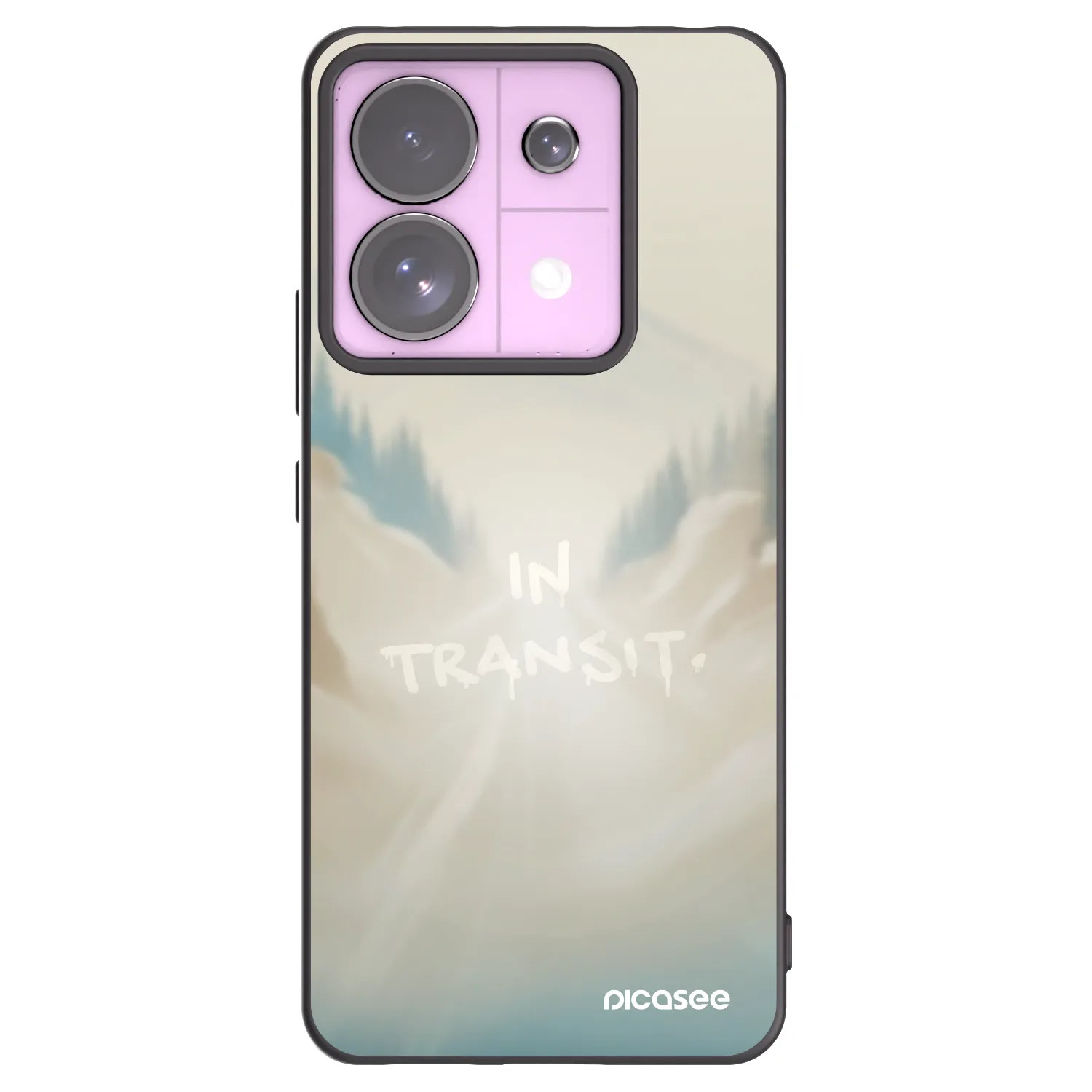 Picasee silikónový čierny obal pre Xiaomi Redmi Note 13 Pro 5G - IN TRANSIT