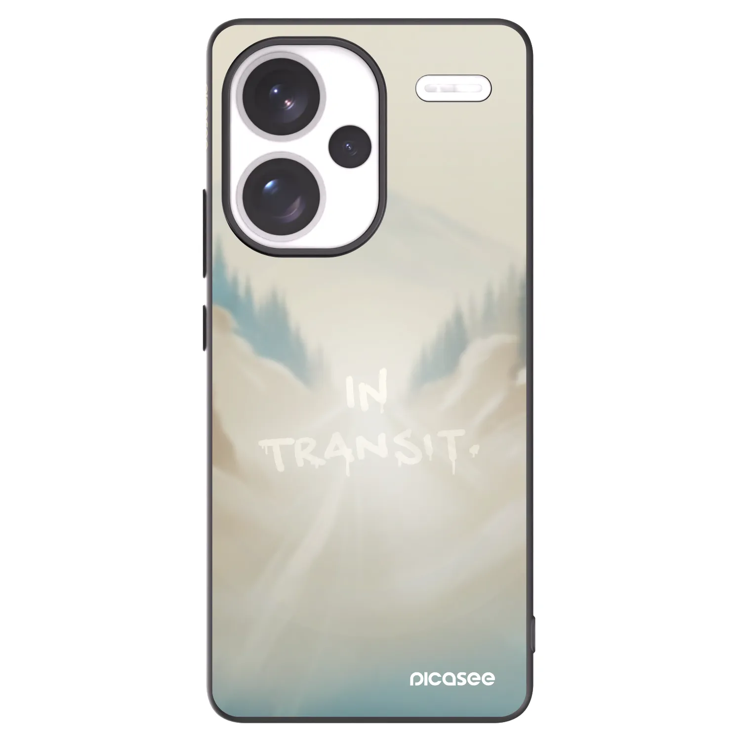 Silikónový čierny obal pre Xiaomi Redmi Note 13 Pro+ 5G - IN TRANSIT