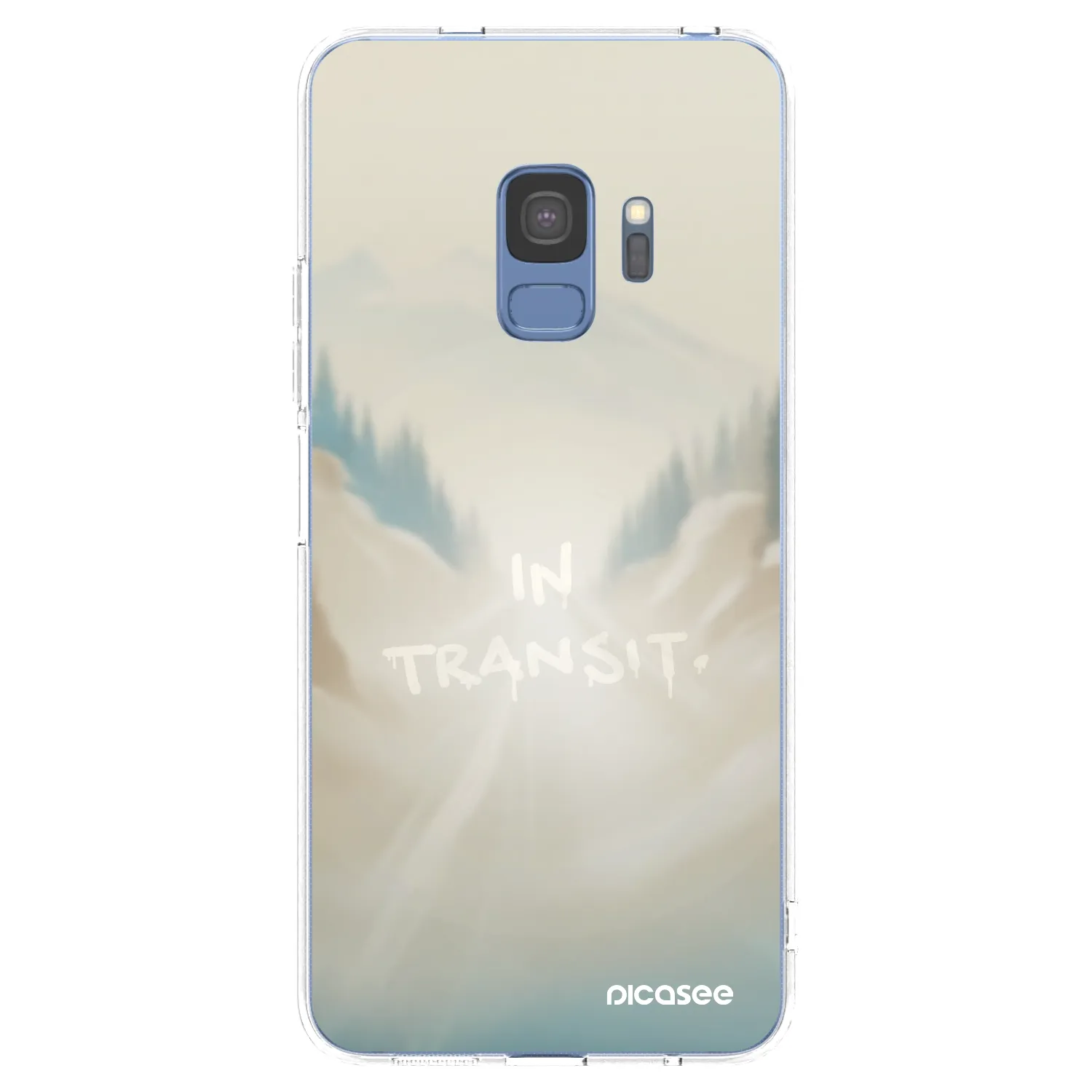 Picasee silikónový prehľadný obal pre Samsung Galaxy S9 G960F - IN TRANSIT