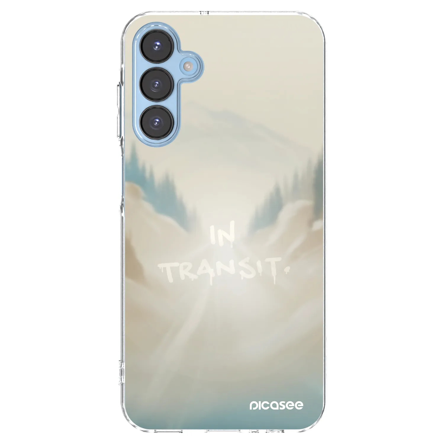 Picasee silikónový prehľadný obal pre Samsung Galaxy A15 A156B 5G - IN TRANSIT