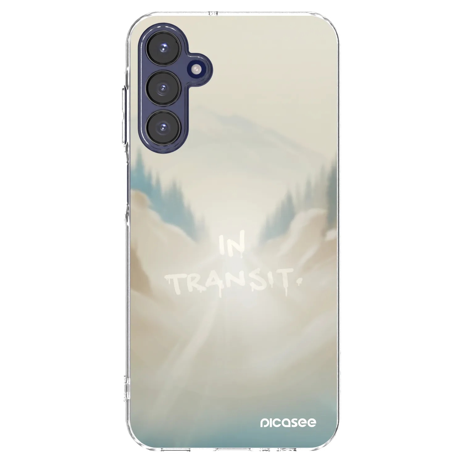 Picasee silikónový prehľadný obal pre Samsung Galaxy A15 A155F 4G - IN TRANSIT