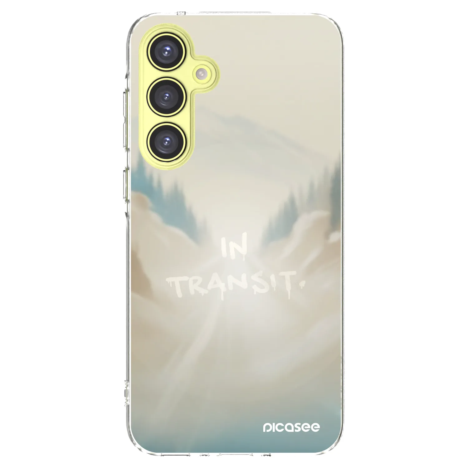 Picasee silikónový prehľadný obal pre Samsung Galaxy A35 5G A356B - IN TRANSIT
