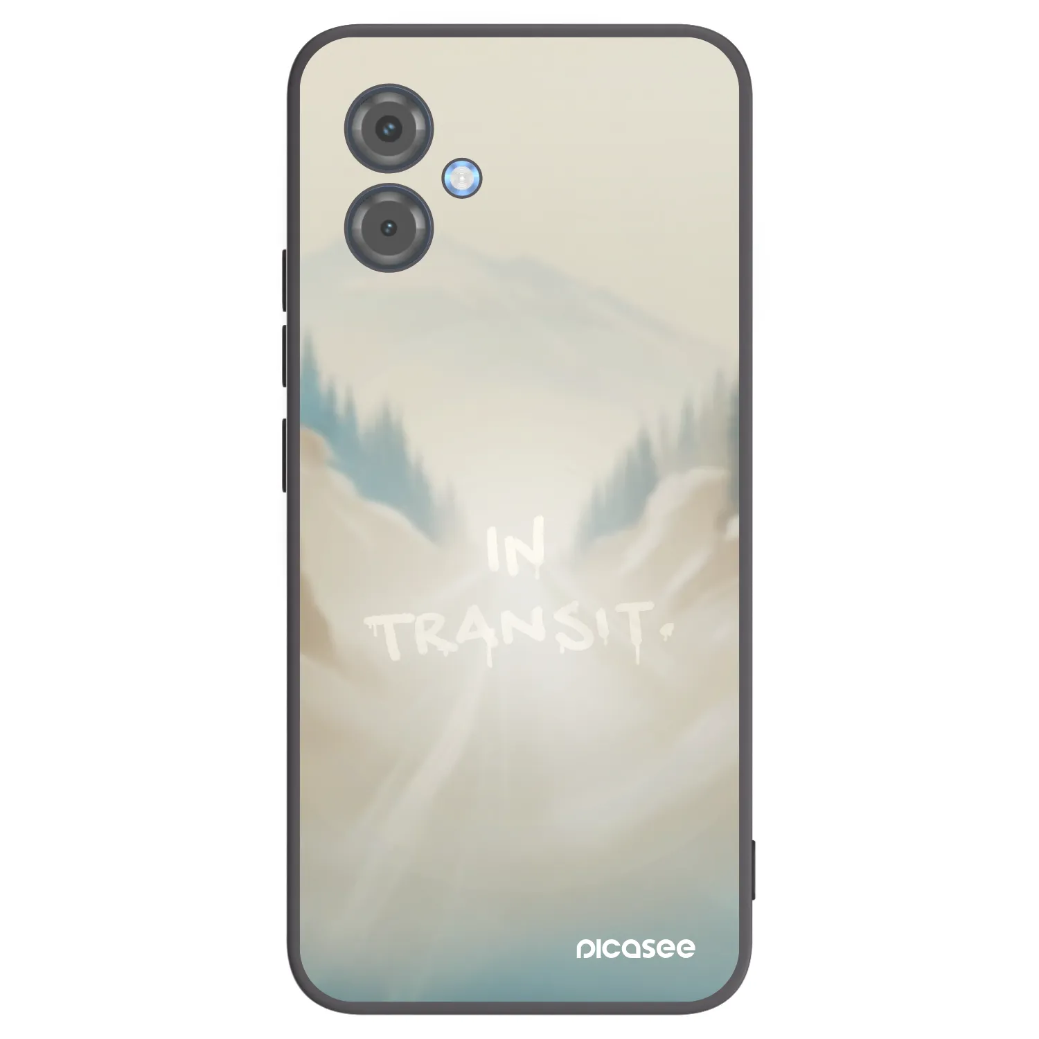 Picasee silikónový čierny obal pre Motorola Moto G14 - IN TRANSIT