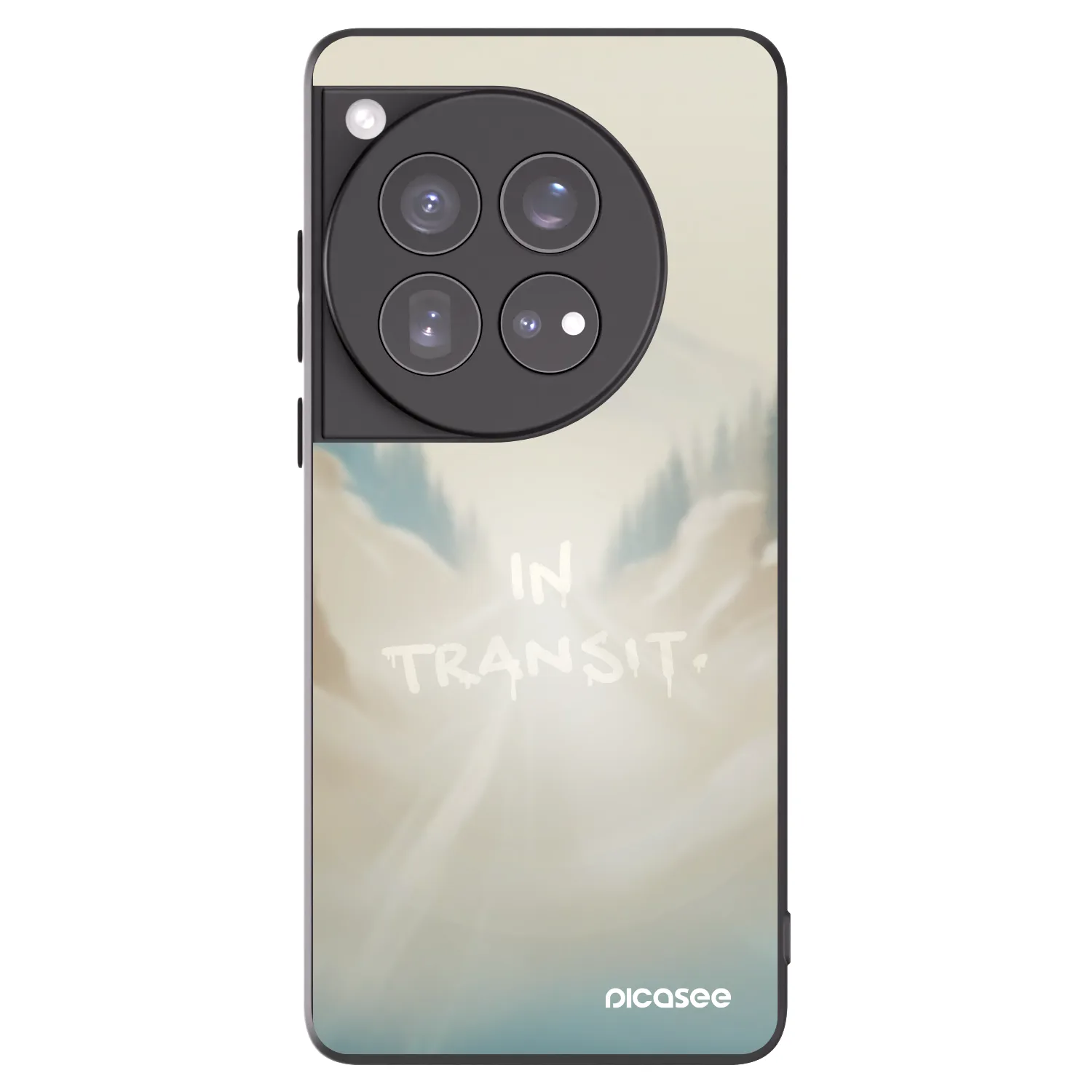 Silikónový čierny obal pre OnePlus 12 5G - IN TRANSIT