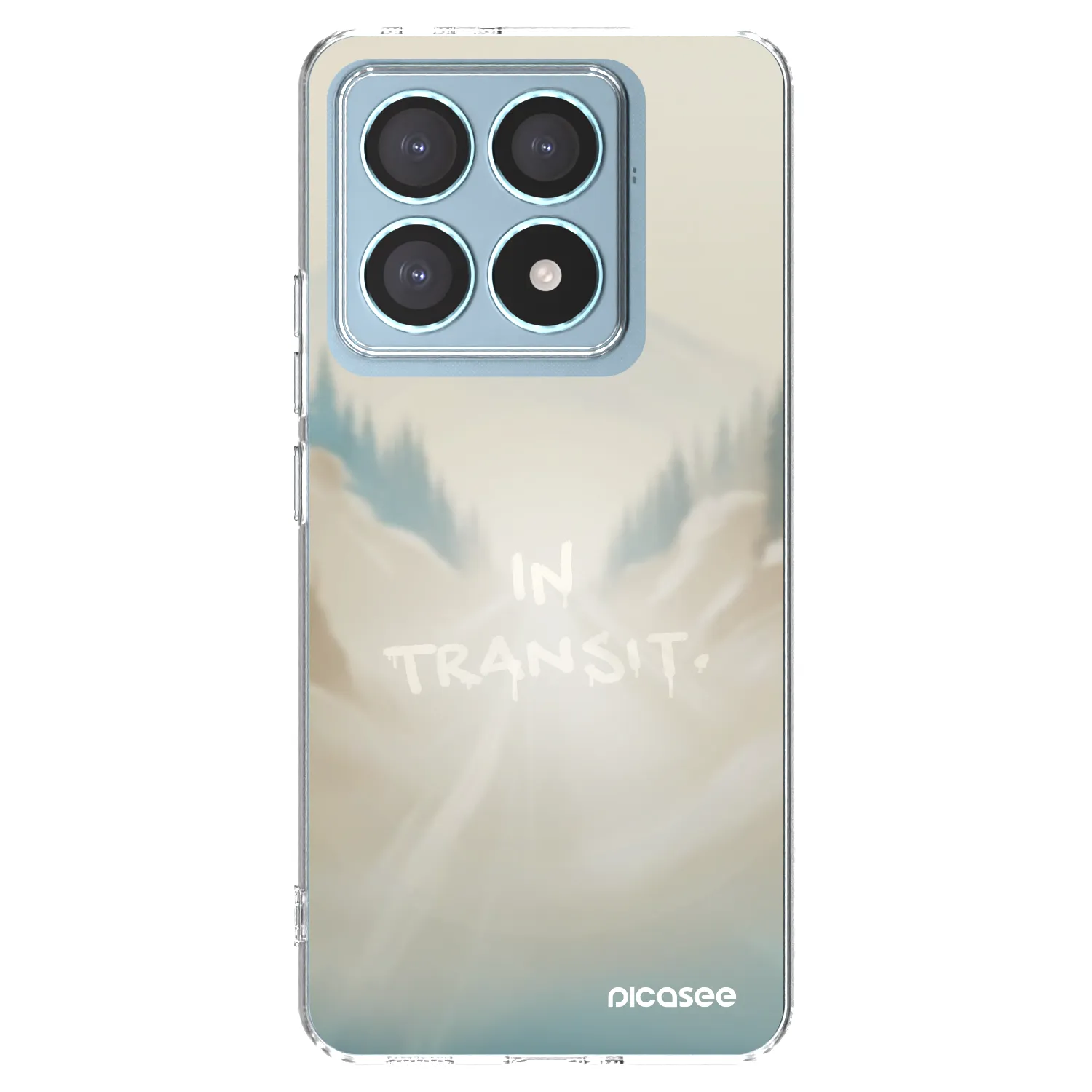 Picasee silikónový prehľadný obal pre Xiaomi 14T Pro - IN TRANSIT