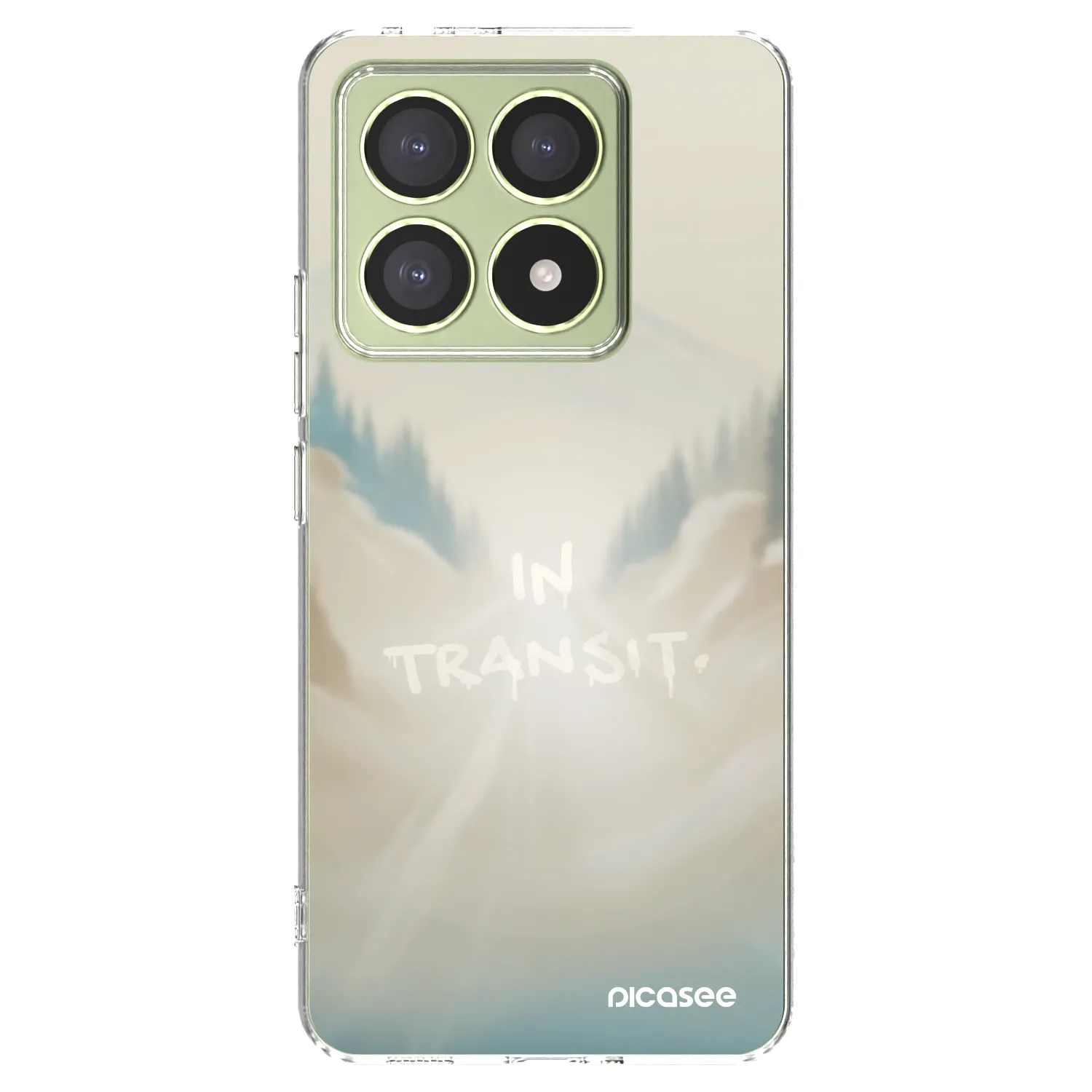 Picasee silikónový prehľadný obal pre Xiaomi 14T - IN TRANSIT