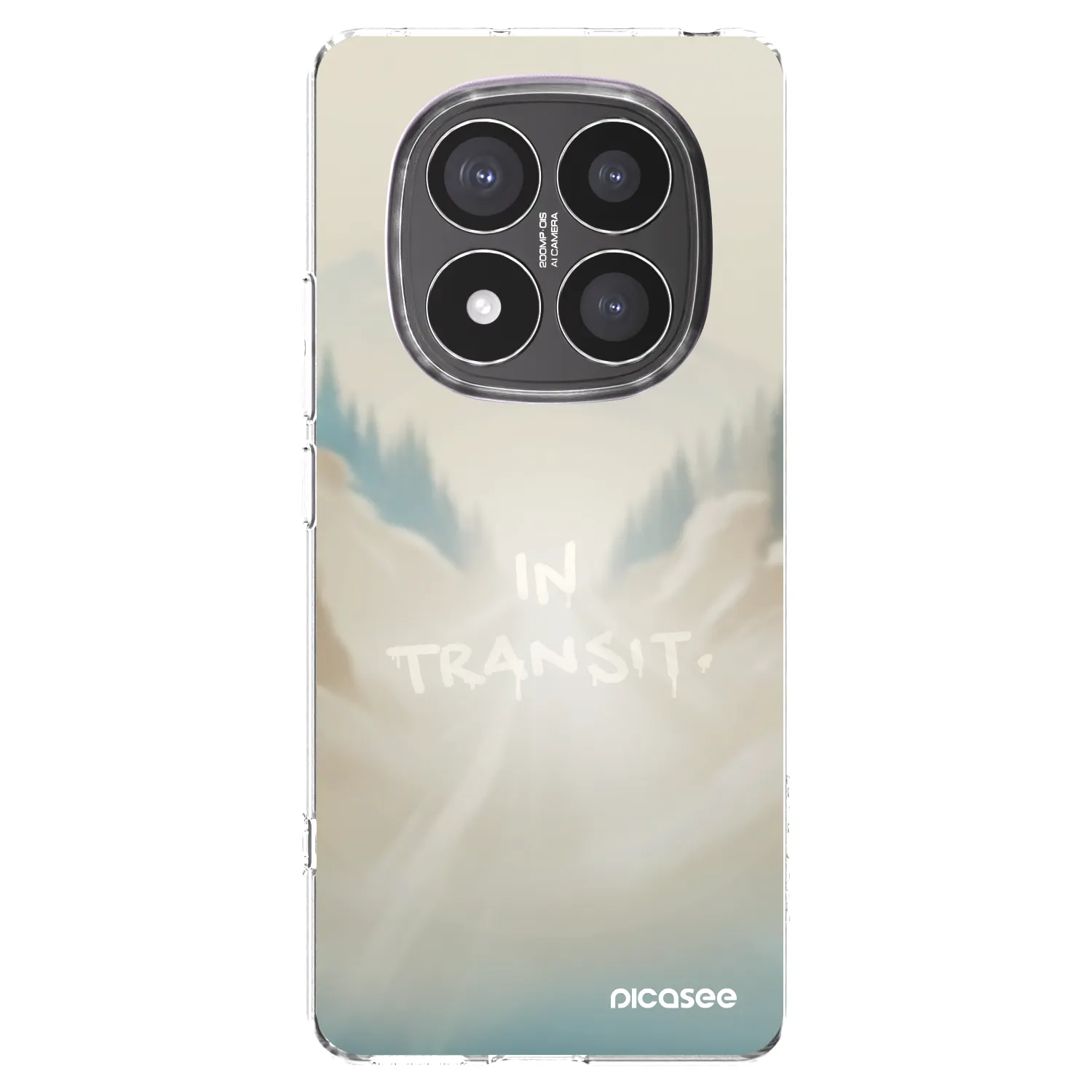 Silikónový prehľadný obal pre Xiaomi Redmi Note 14 Pro+ 5G - IN TRANSIT
