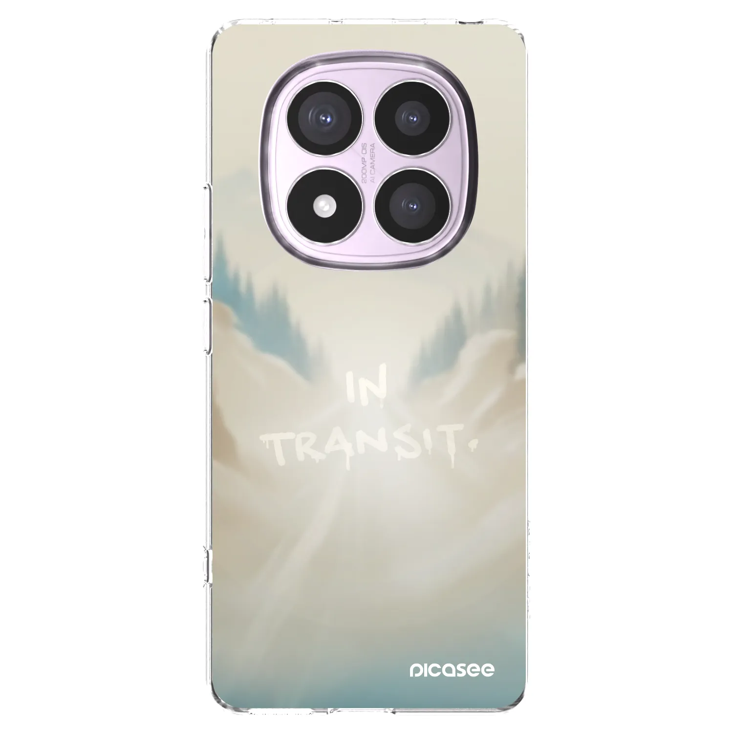 Silikónový prehľadný obal pre Xiaomi Redmi Note 14 Pro 5G - IN TRANSIT