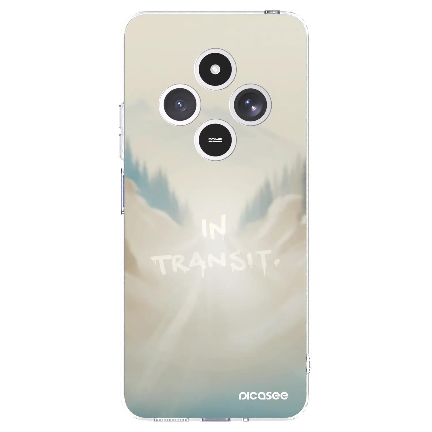 Picasee silikónový prehľadný obal pre Xiaomi Redmi 14C - IN TRANSIT