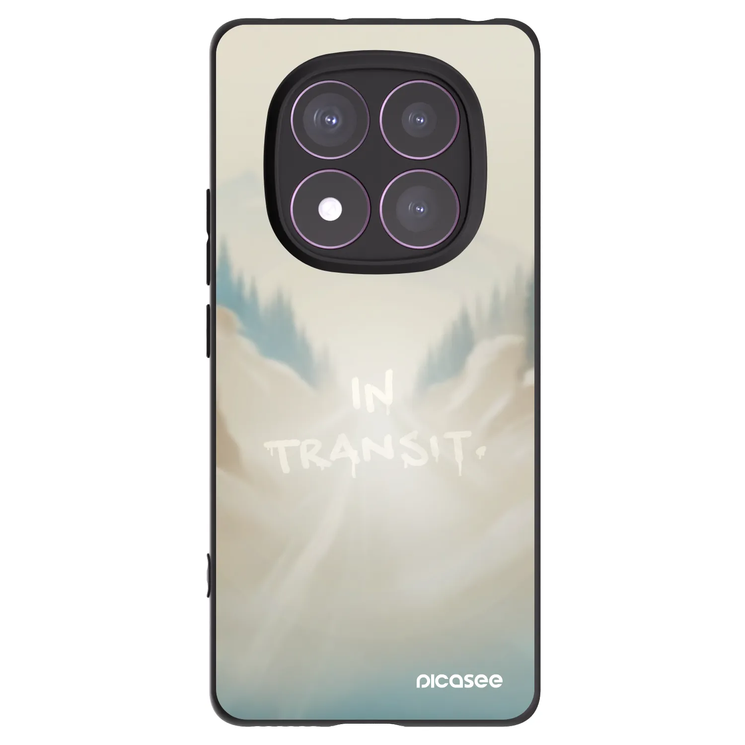 Silikónový čierny obal pre Xiaomi Redmi Note 14 Pro 4G - IN TRANSIT