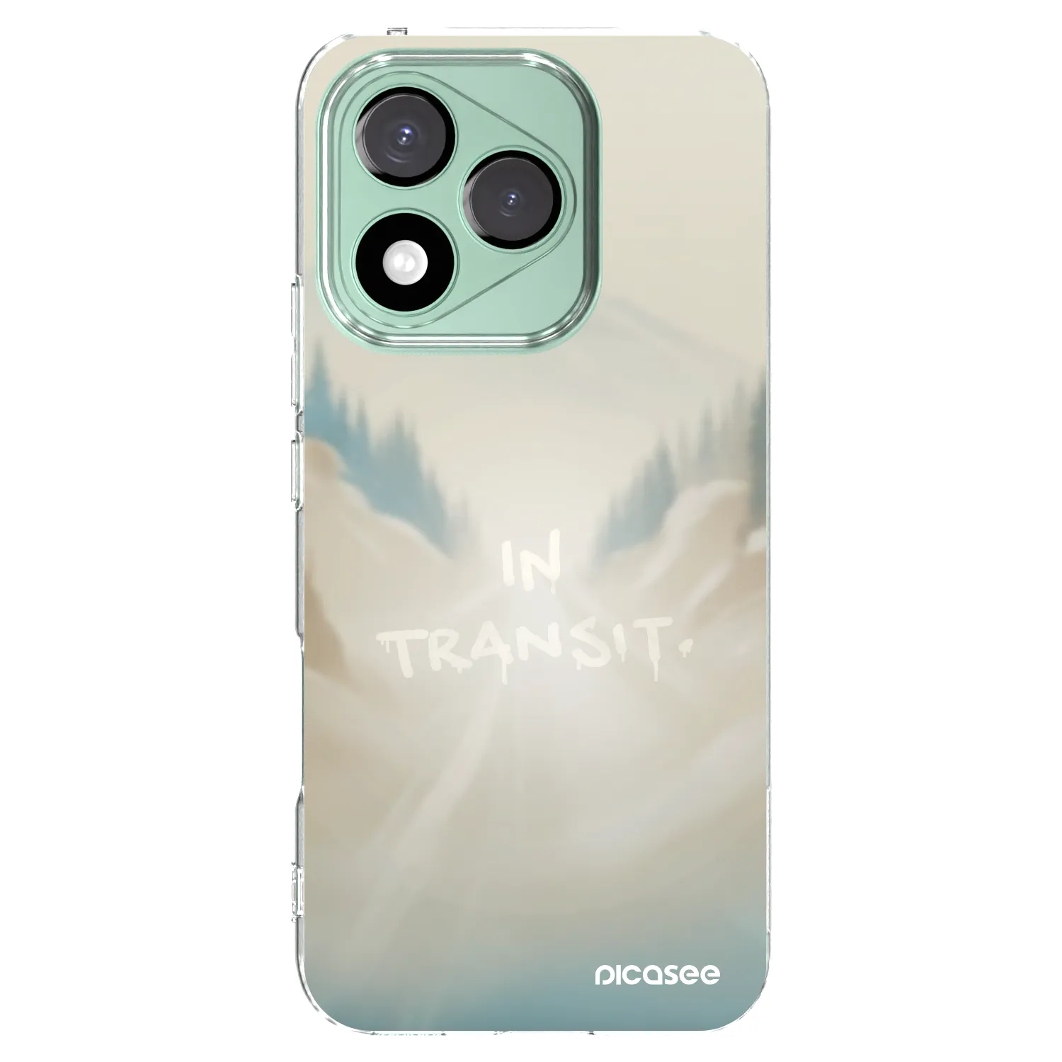 Picasee silikónový prehľadný obal pre Honor 400 Lite 5G - IN TRANSIT