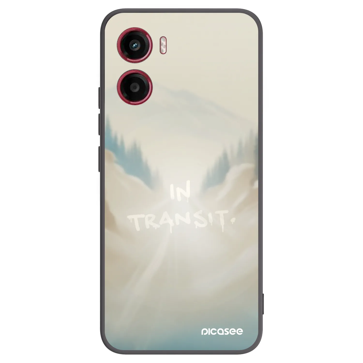 Picasee silikónový čierny obal pre Motorola Moto G05 - IN TRANSIT