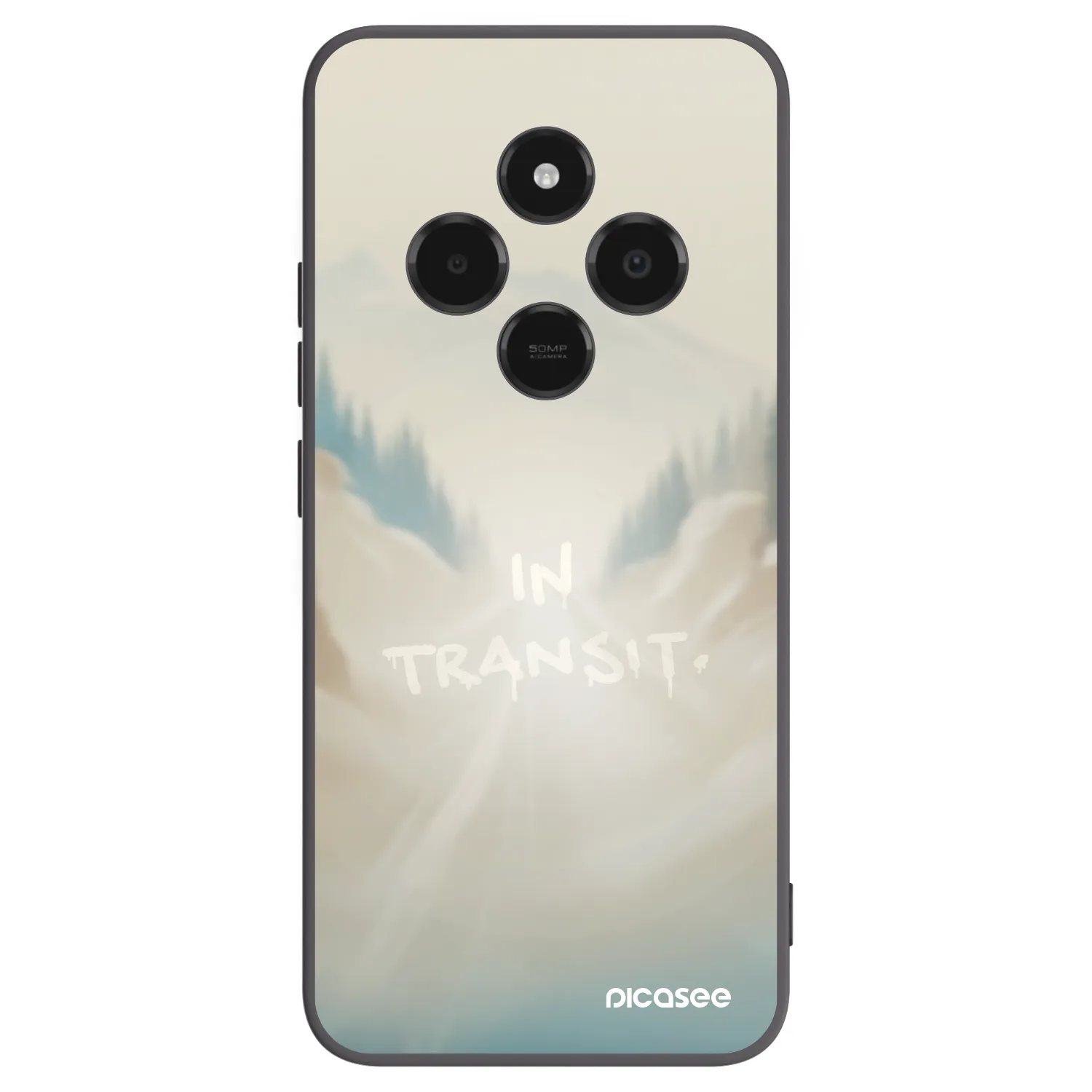 Picasee silikónový čierny obal pre Xiaomi Poco C75 - IN TRANSIT