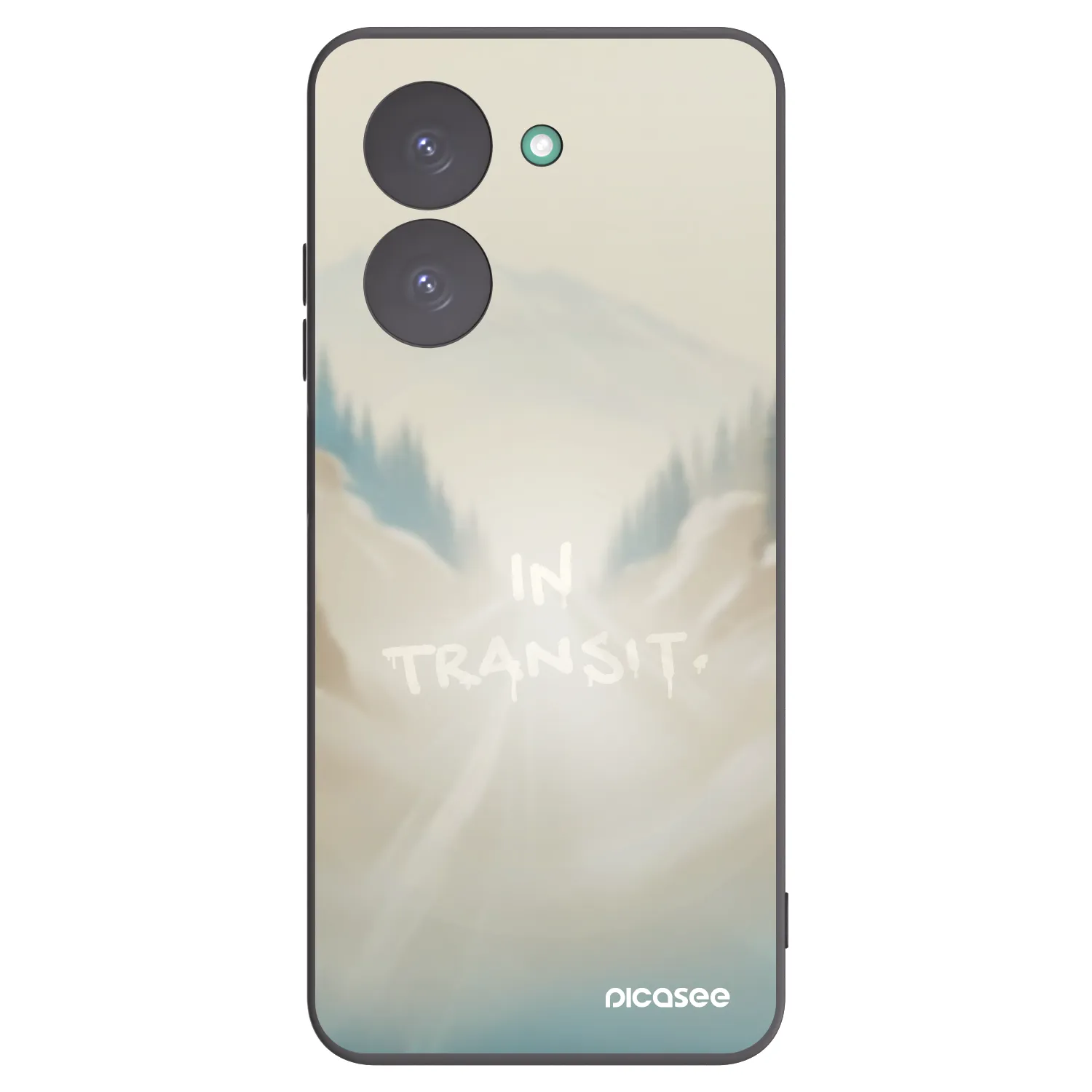 Picasee silikónový čierny obal pre Xiaomi Redmi A5 - IN TRANSIT
